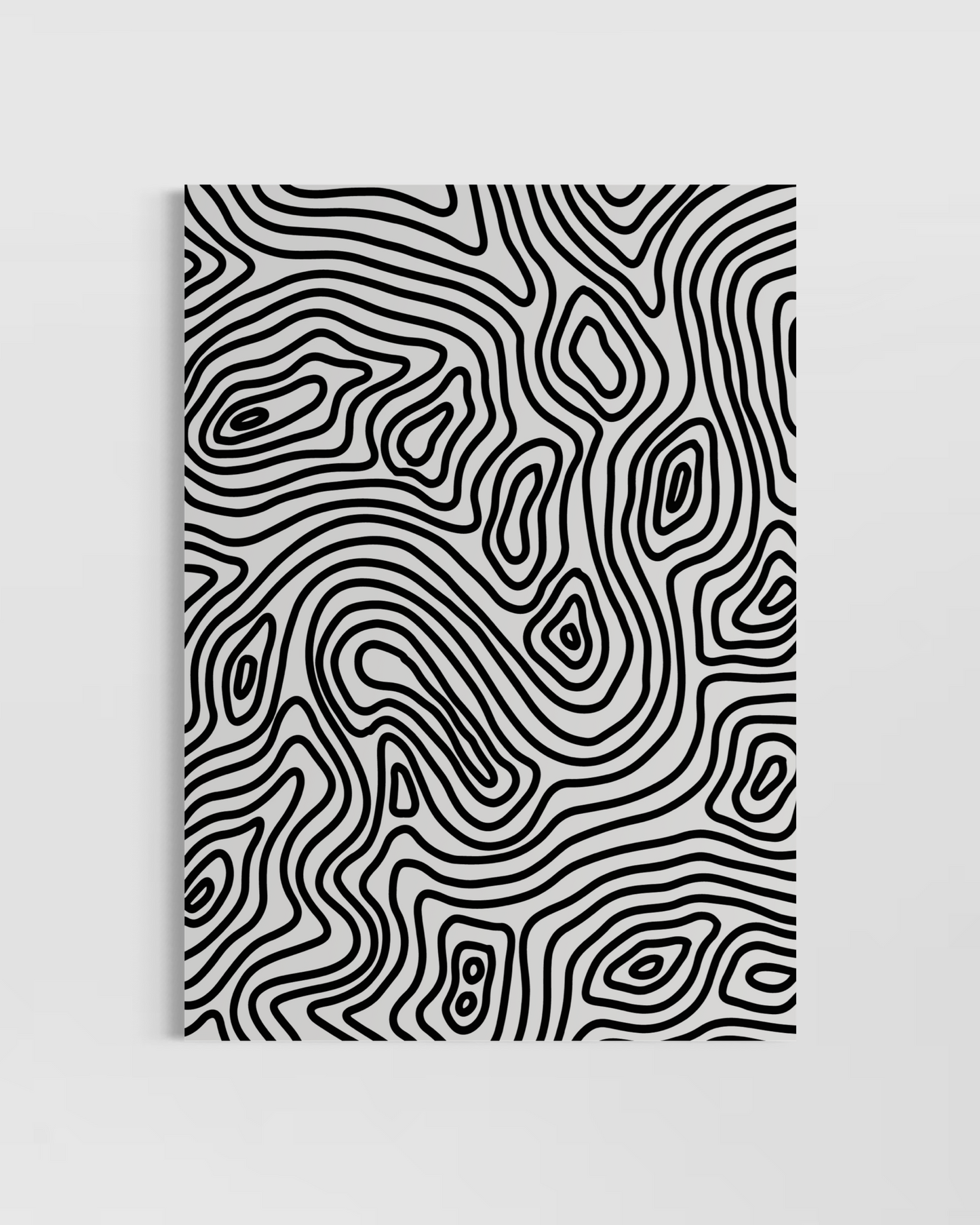 Dark Abstract No.13 Poster