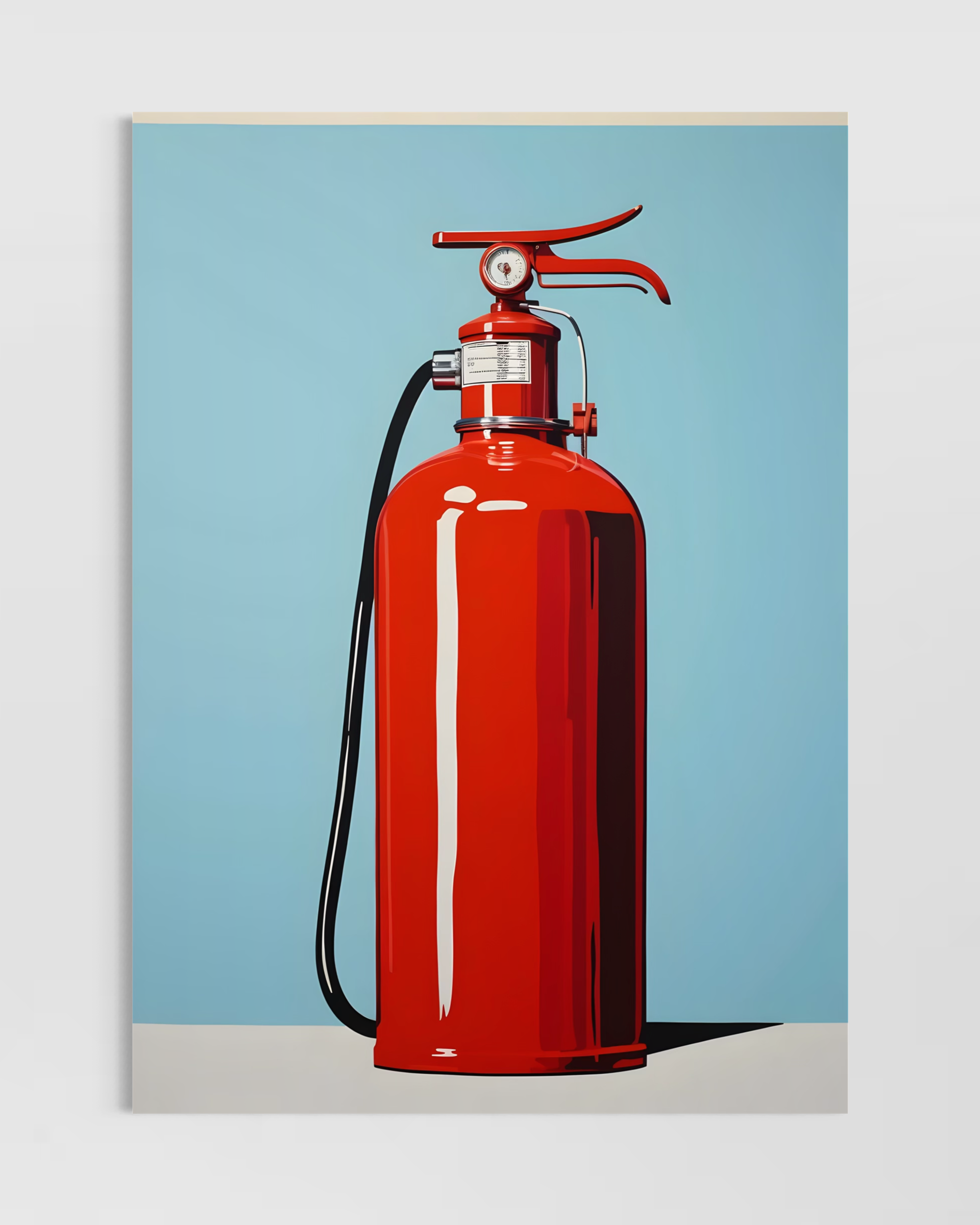 Yangın Tüpü Poster