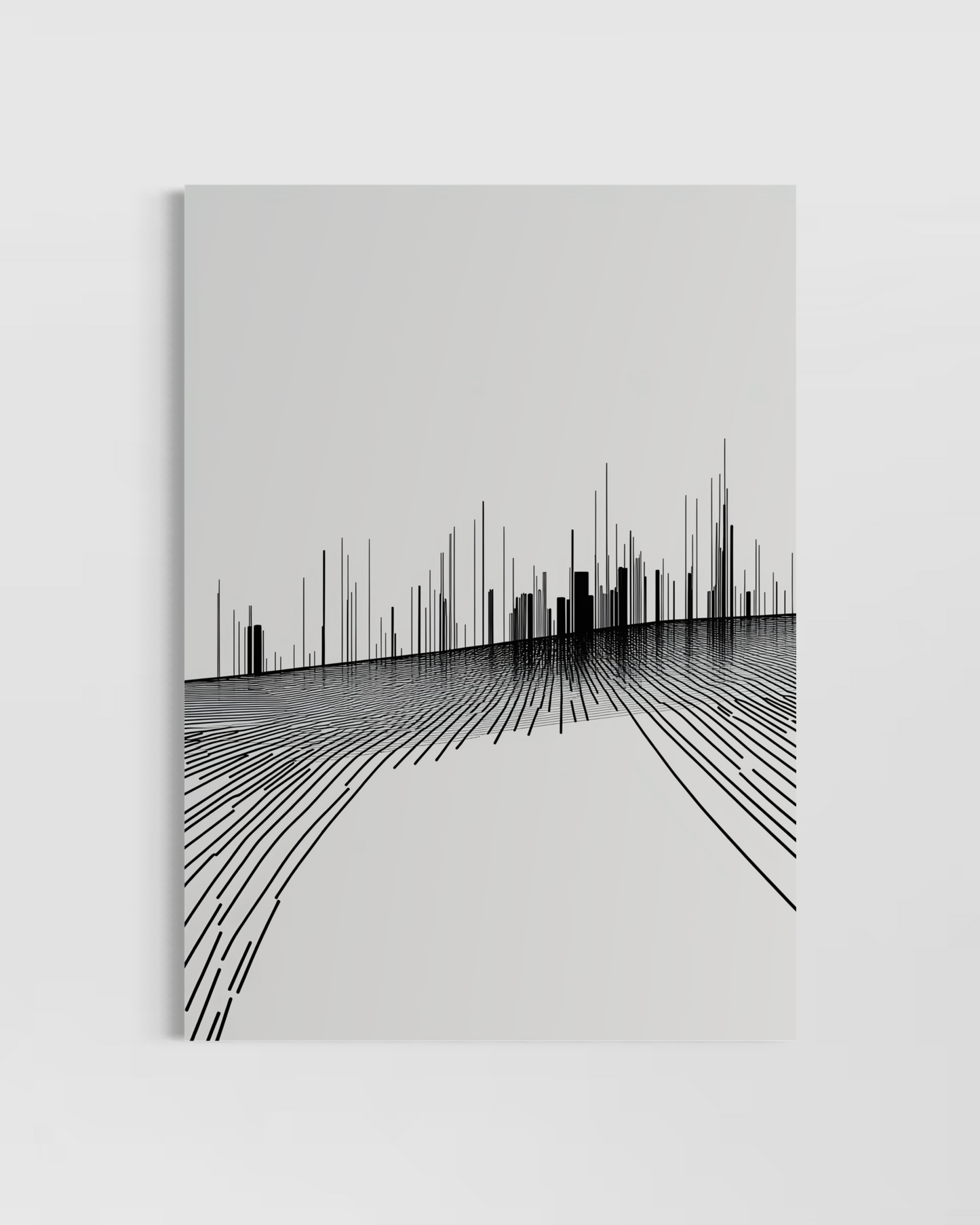 Dark Modern No.8 Poster