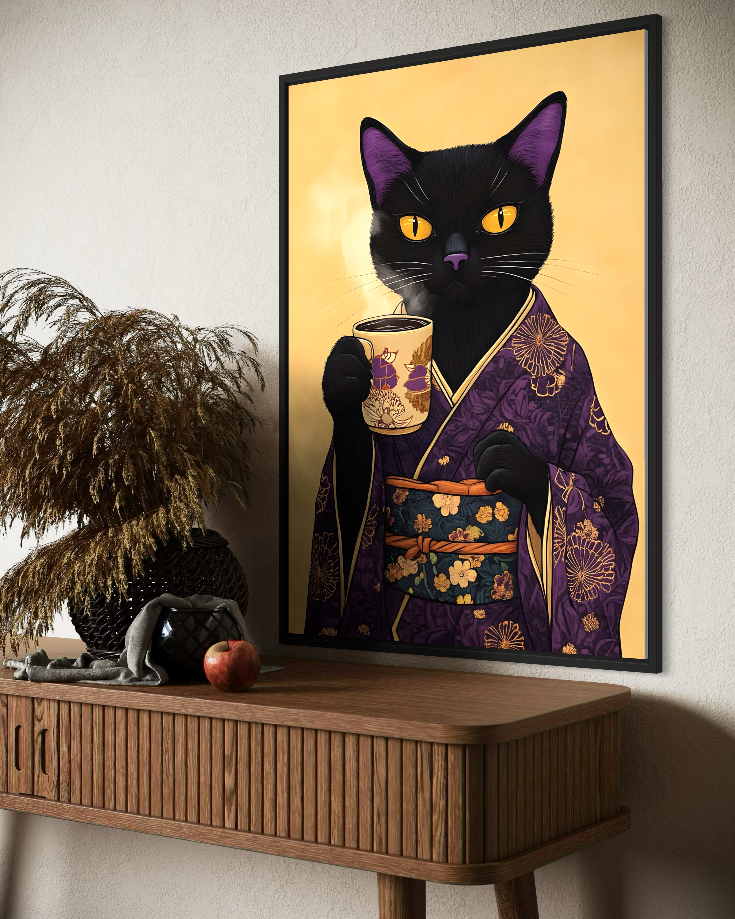 Black Cat No.5 Poster