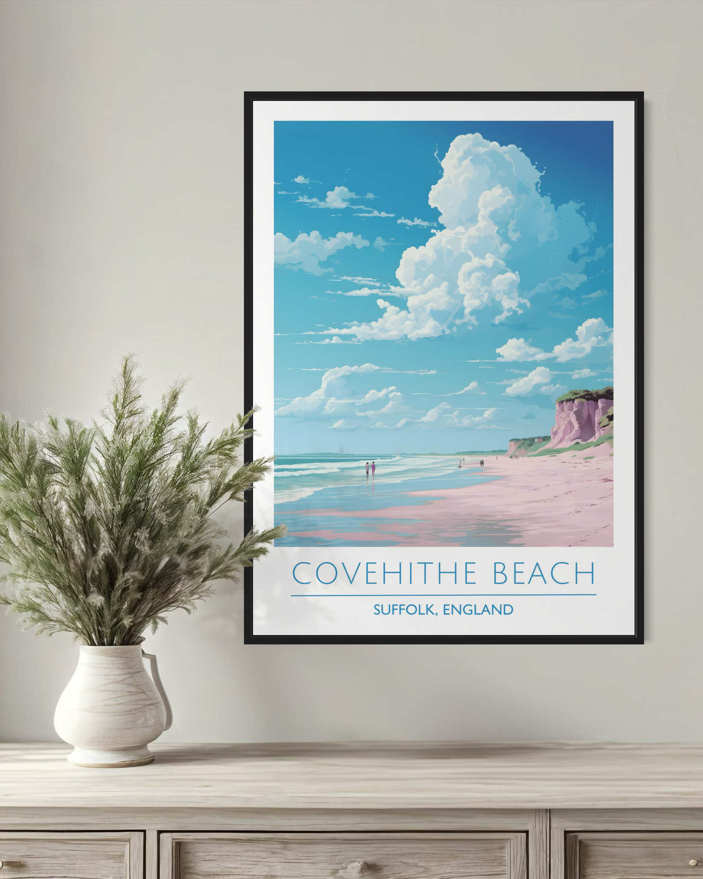 Covehithe Beach Poster