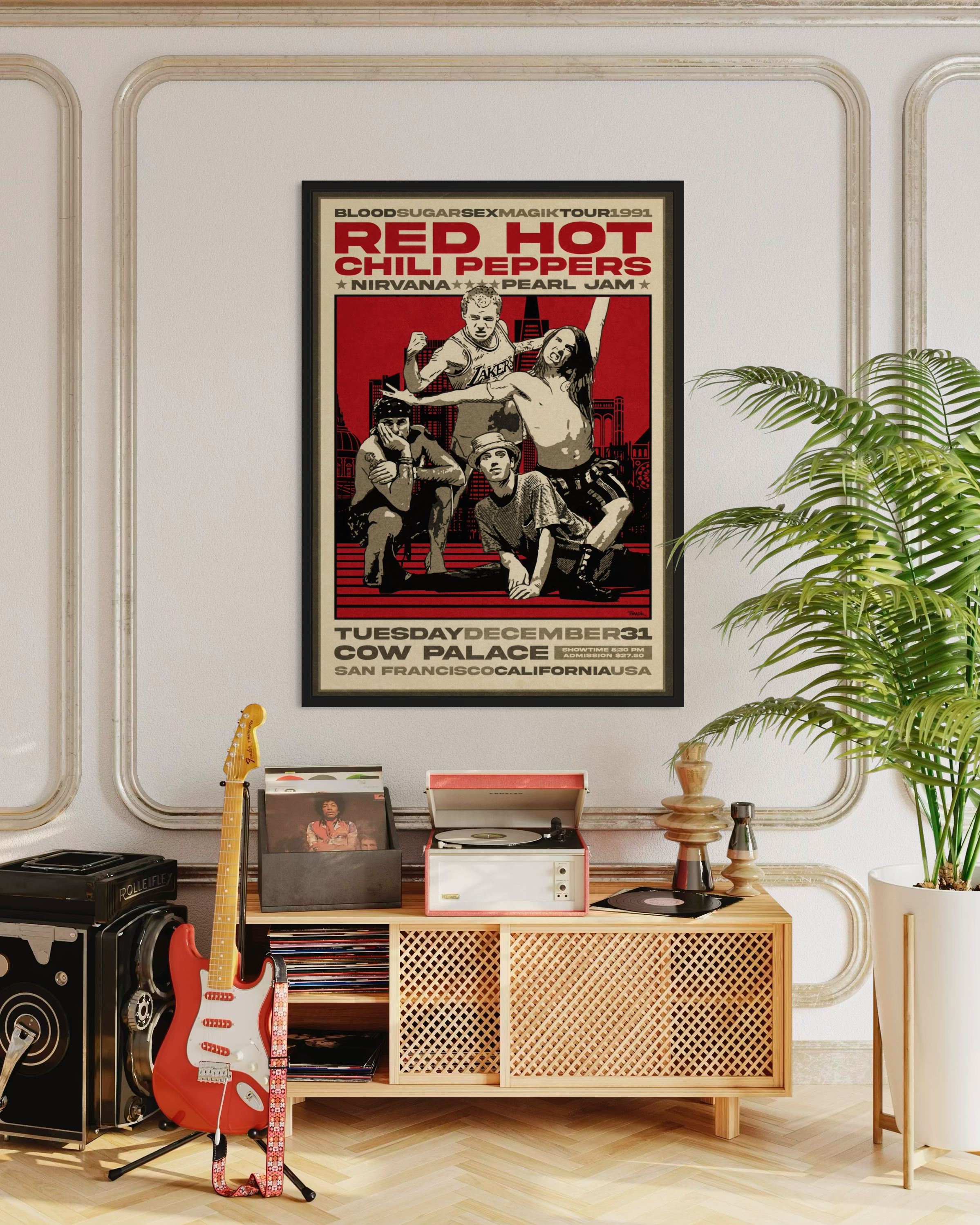 Red Hot Chili Peppers Poster