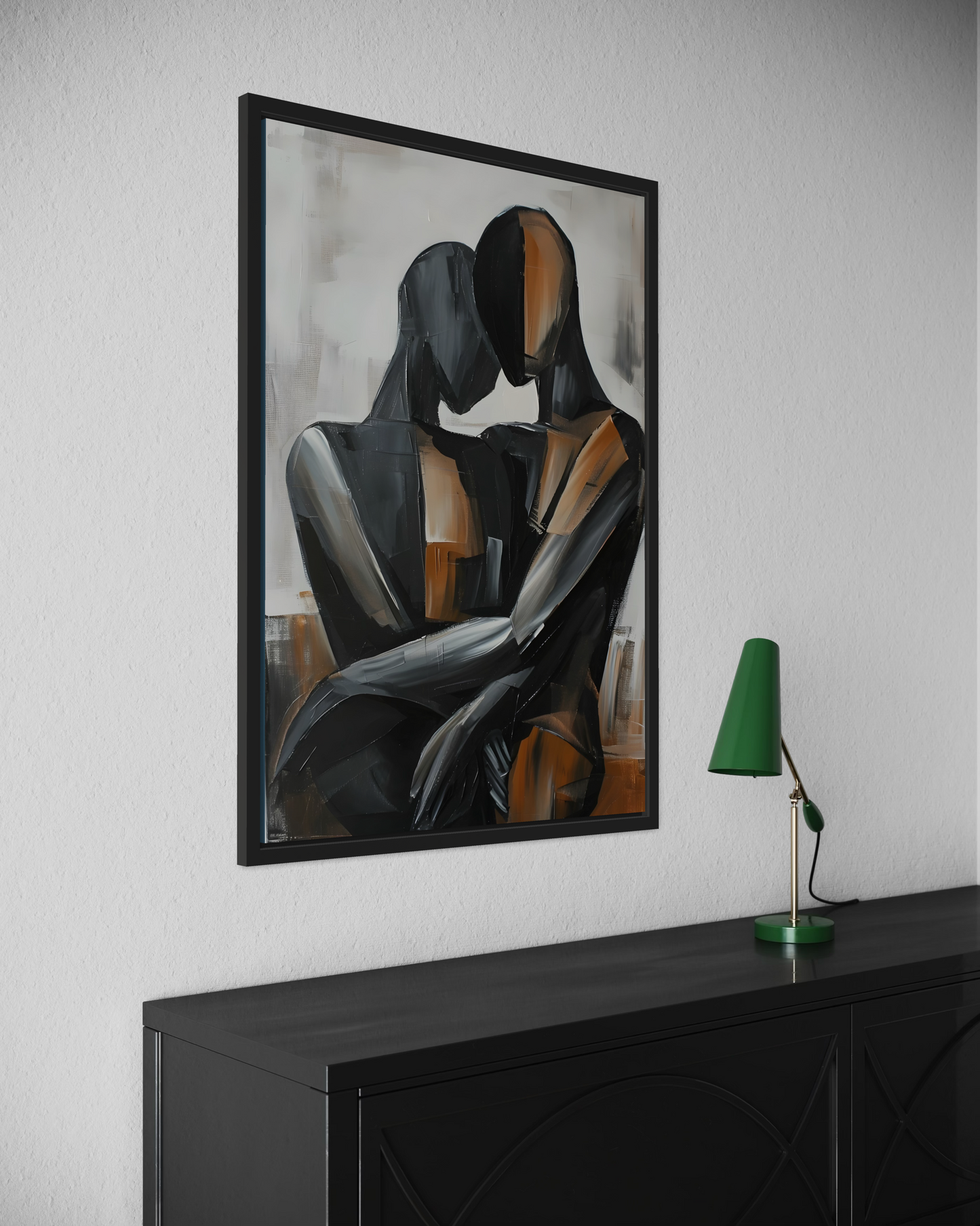 Dark Modern No.5 Poster