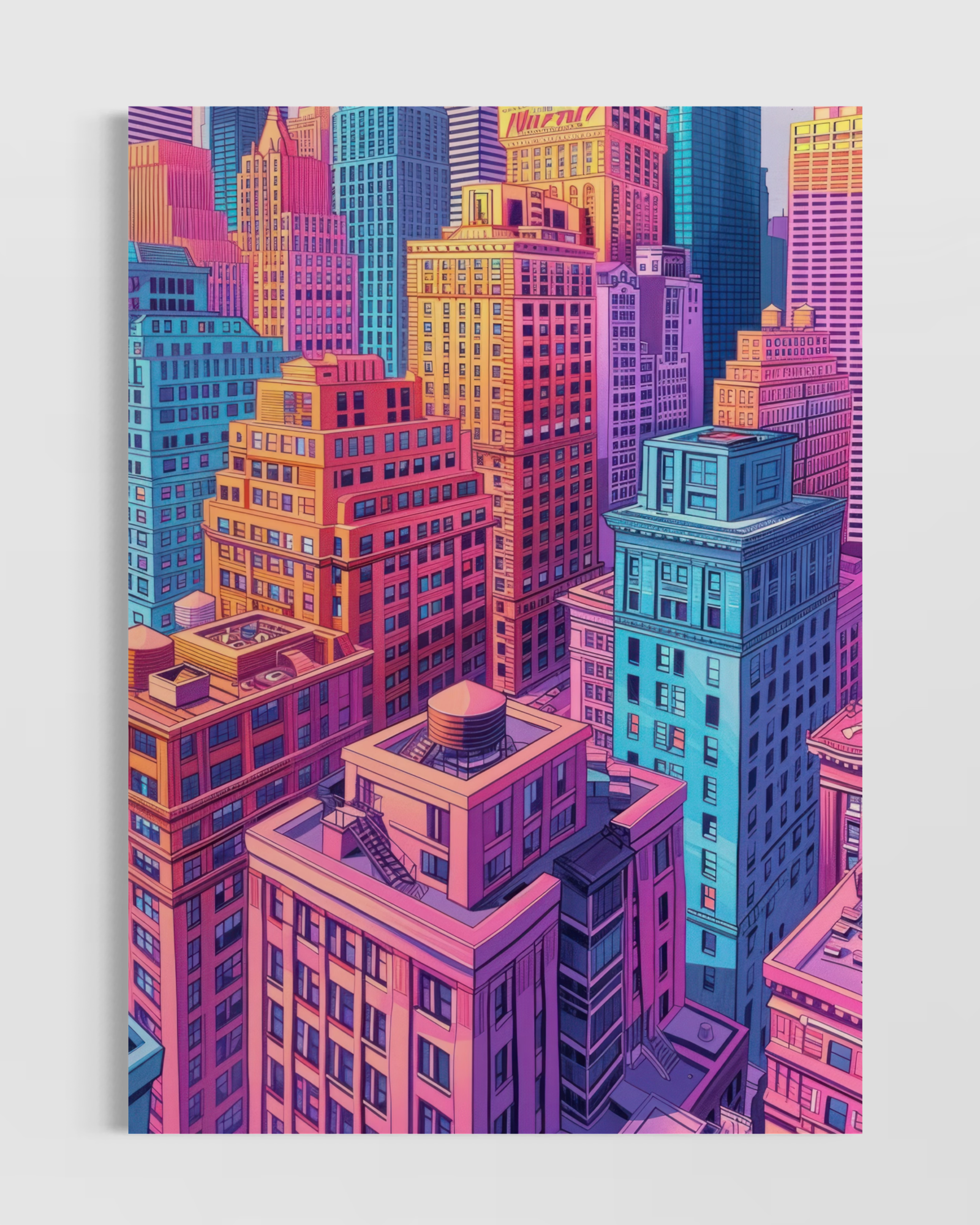 Şehir & Mimari 2'li Poster Seti