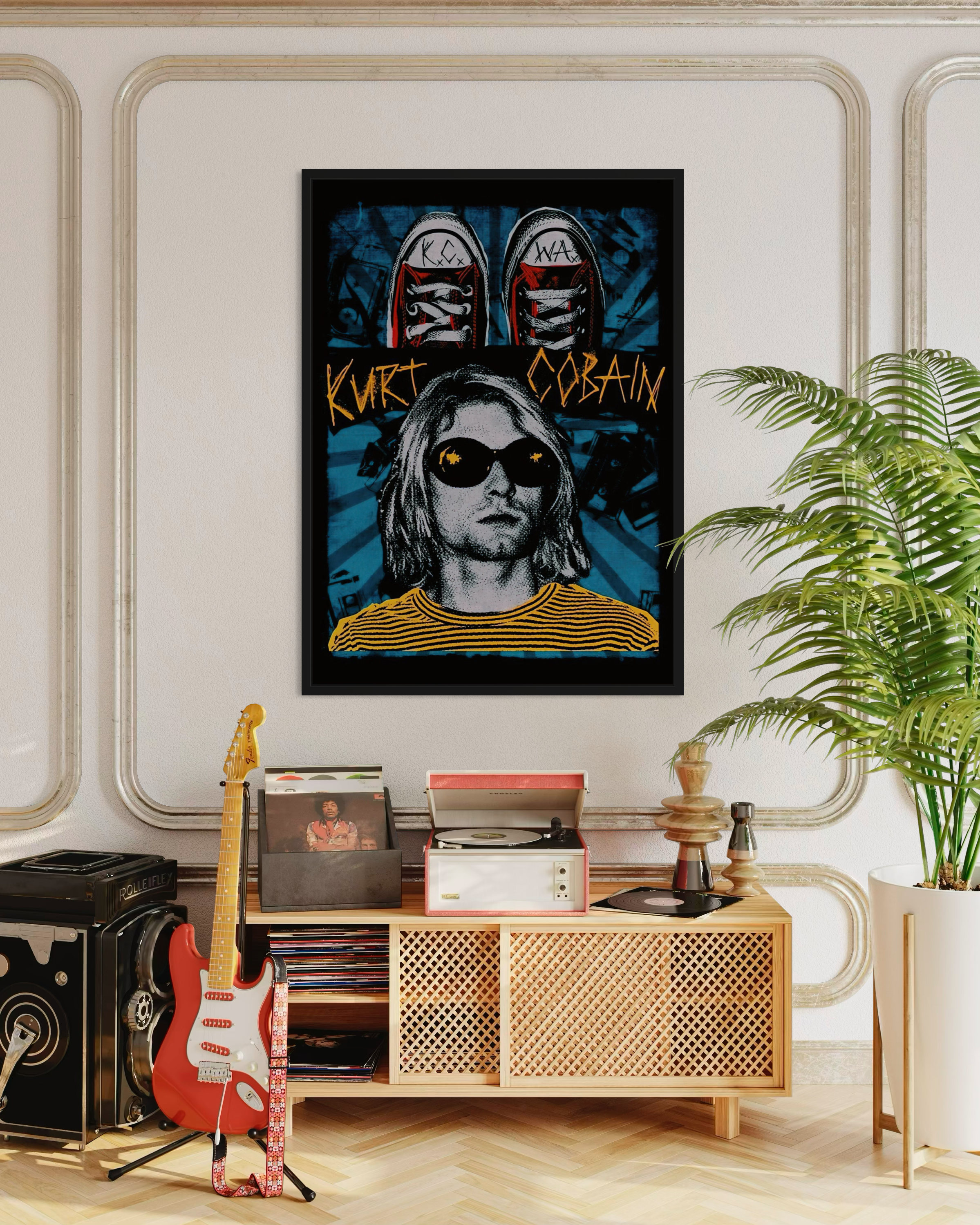 Kurt Cobain Poster