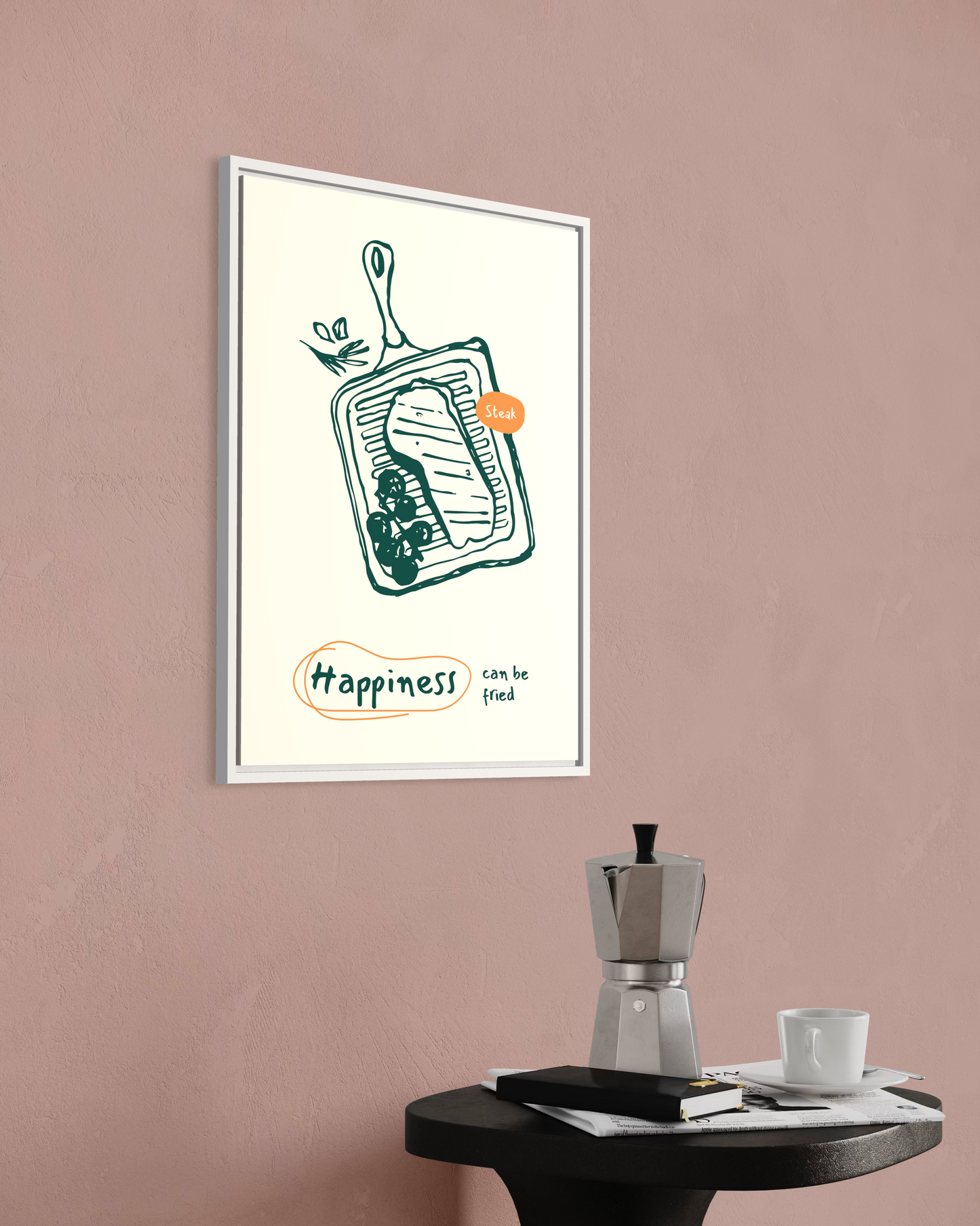 Happiness Can be Fried Poster