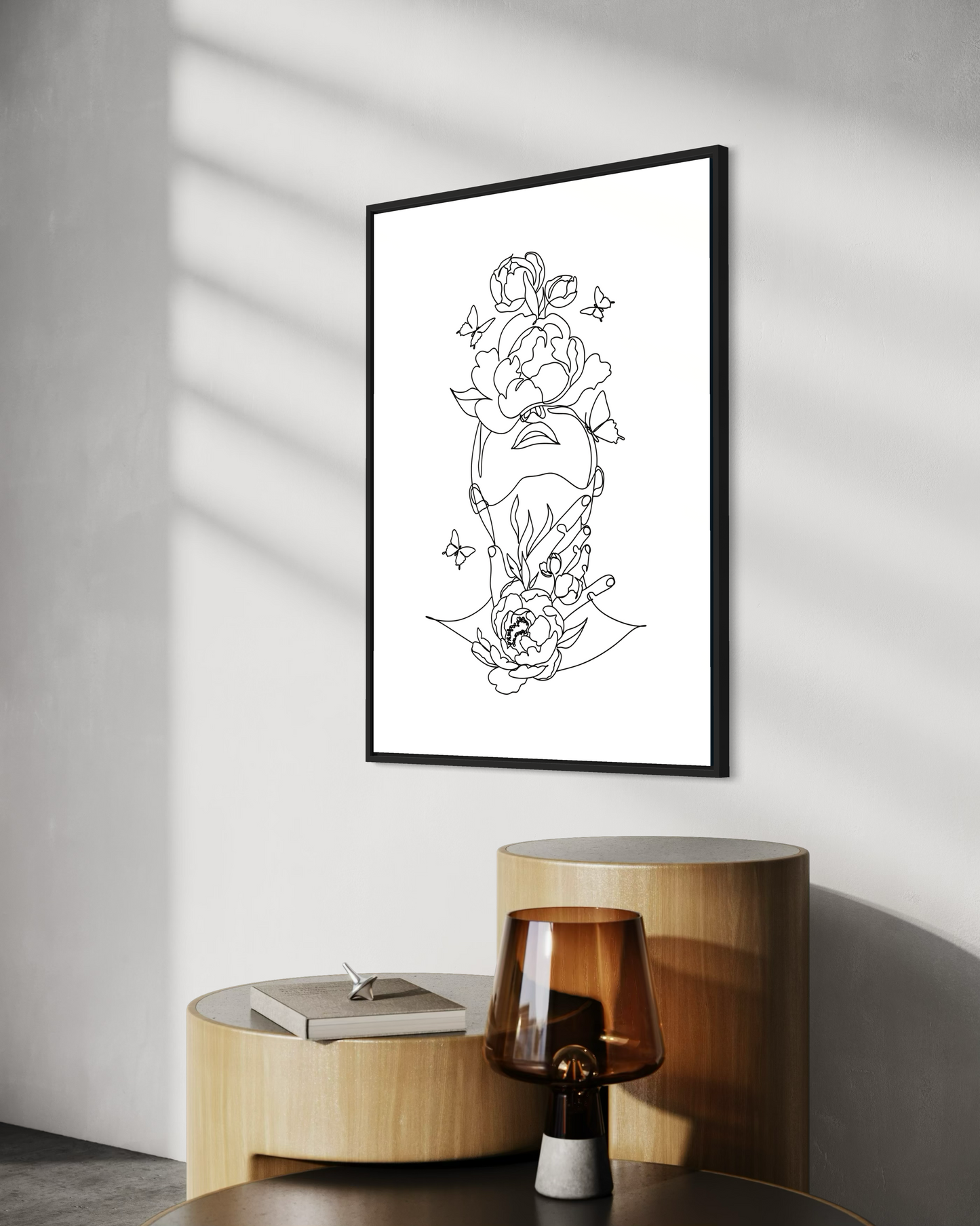 Minimalist Kadın No.7 Poster