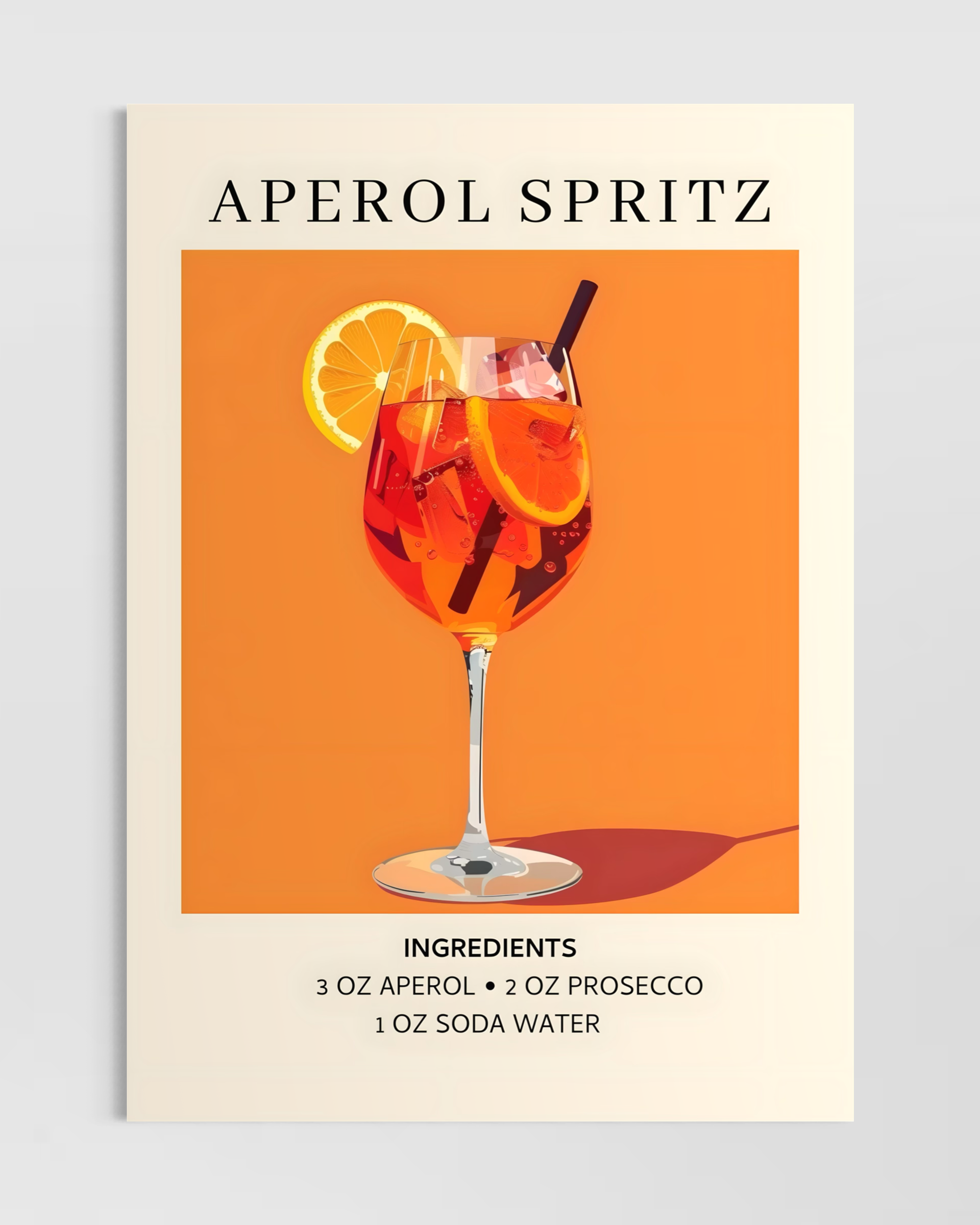 Aperol Spritz No.2 Poster