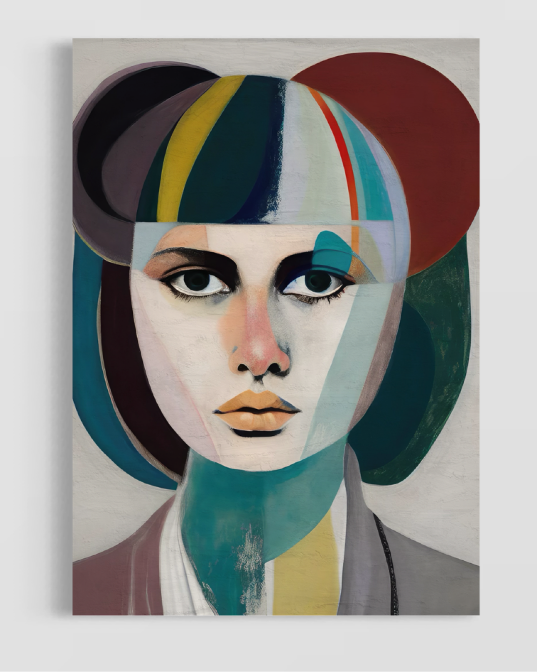 Picasso Woman Style Poster