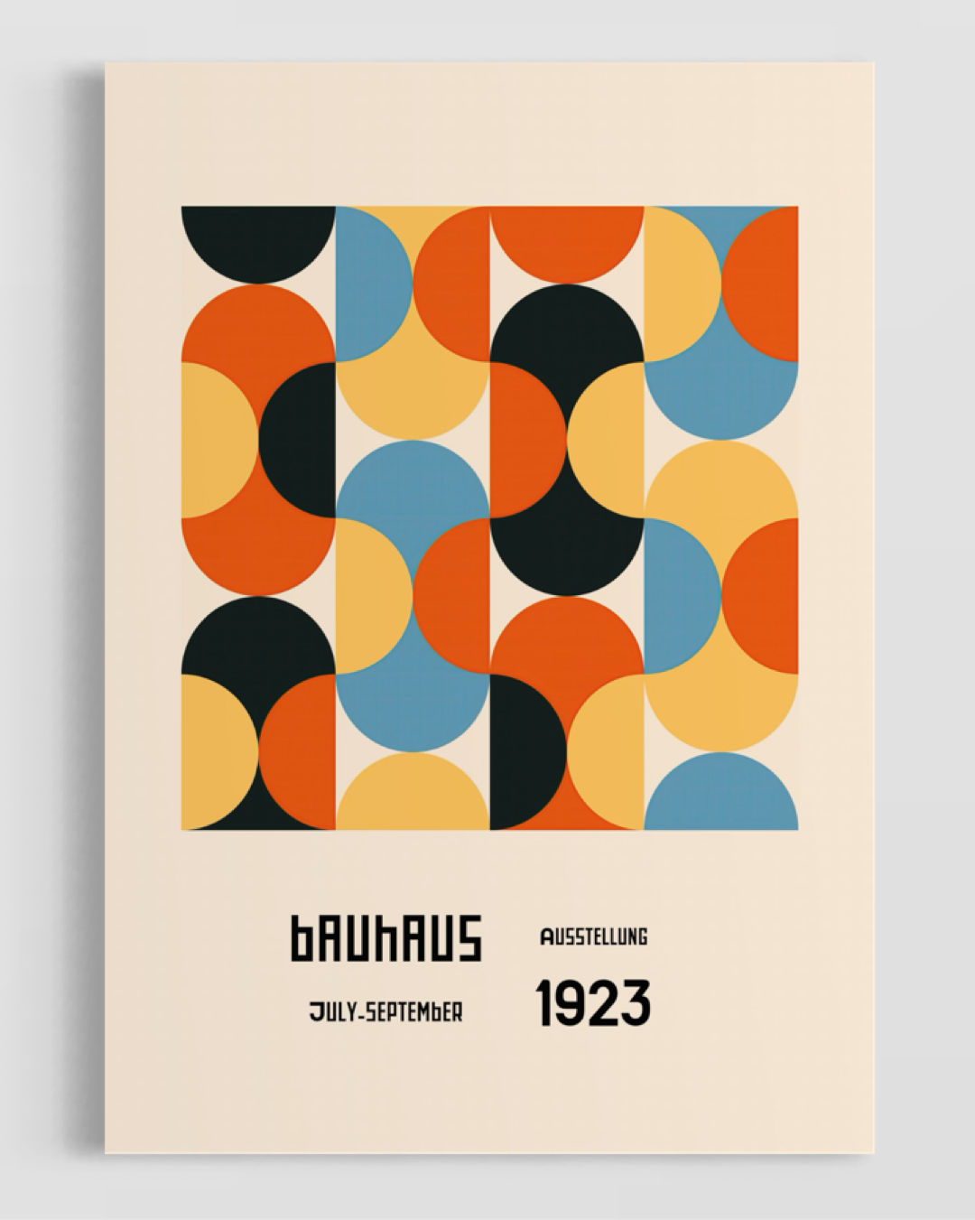 Bauhaus 3'lü Poster Seti
