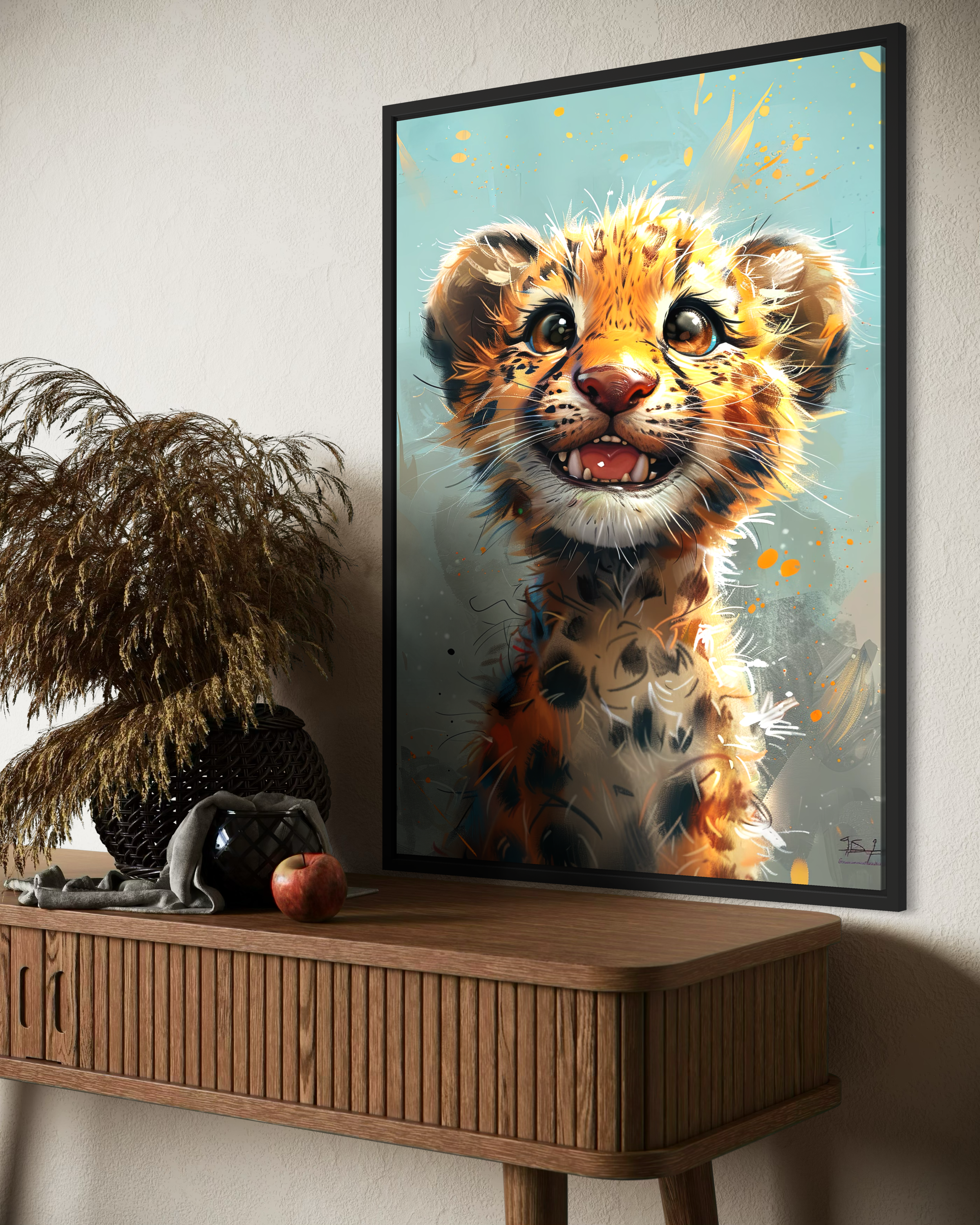 Baby Tiger Poster