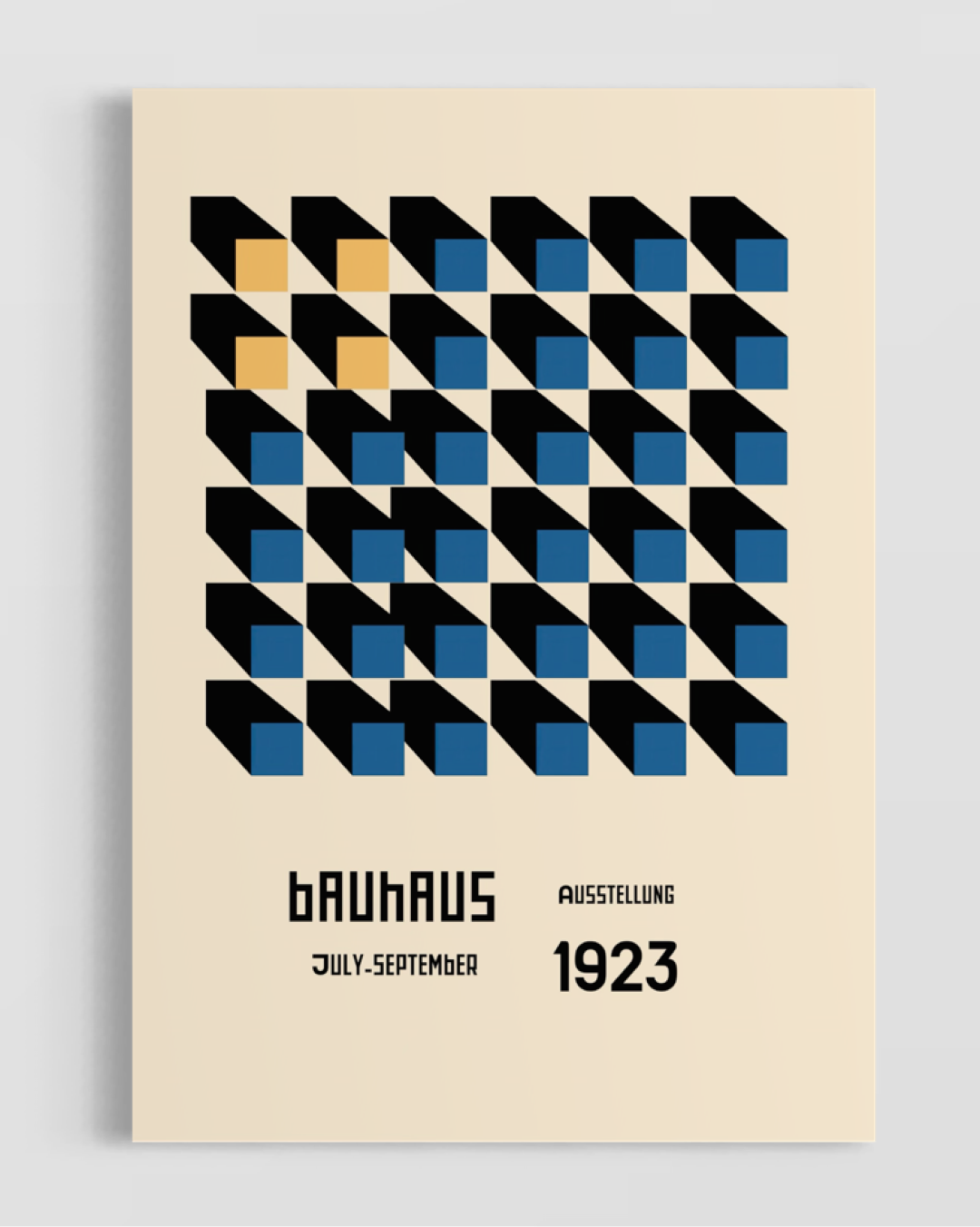 Bauhaus No.8 Poster
