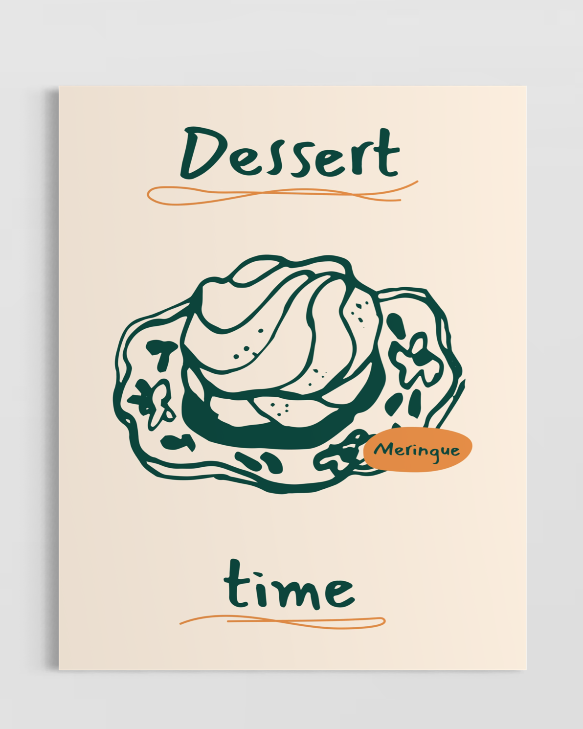 Dessert Time Poster