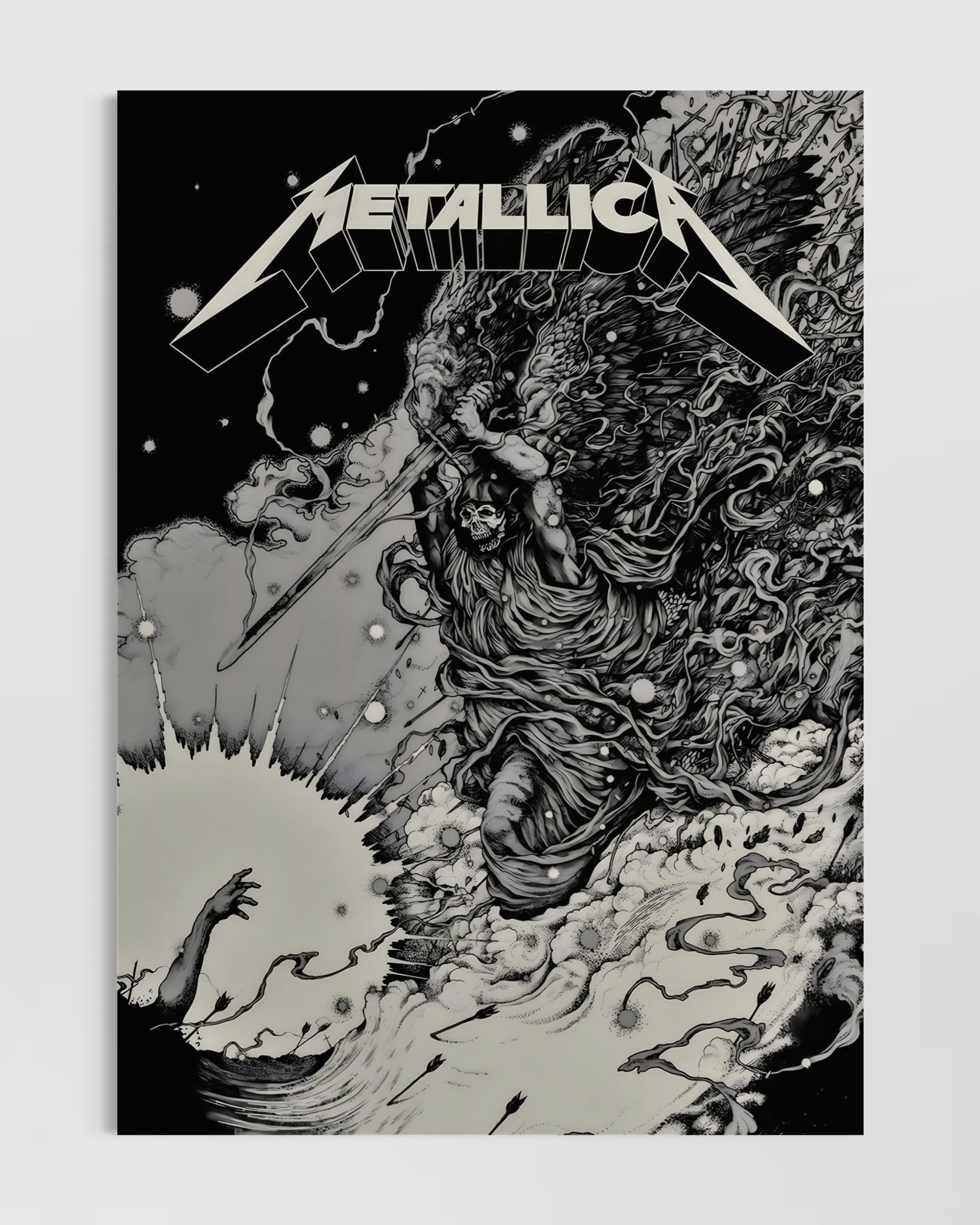 Radio Head & Metallica 2'li Poster Seti