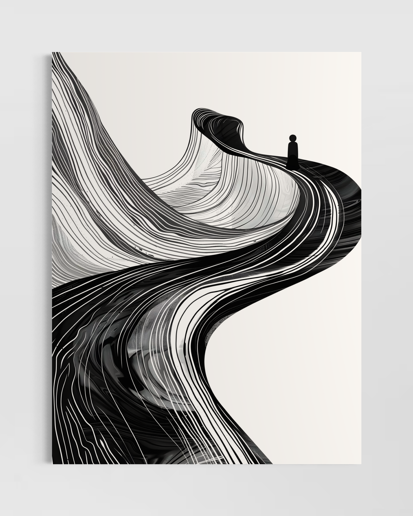 Dark Modern No.2 Poster