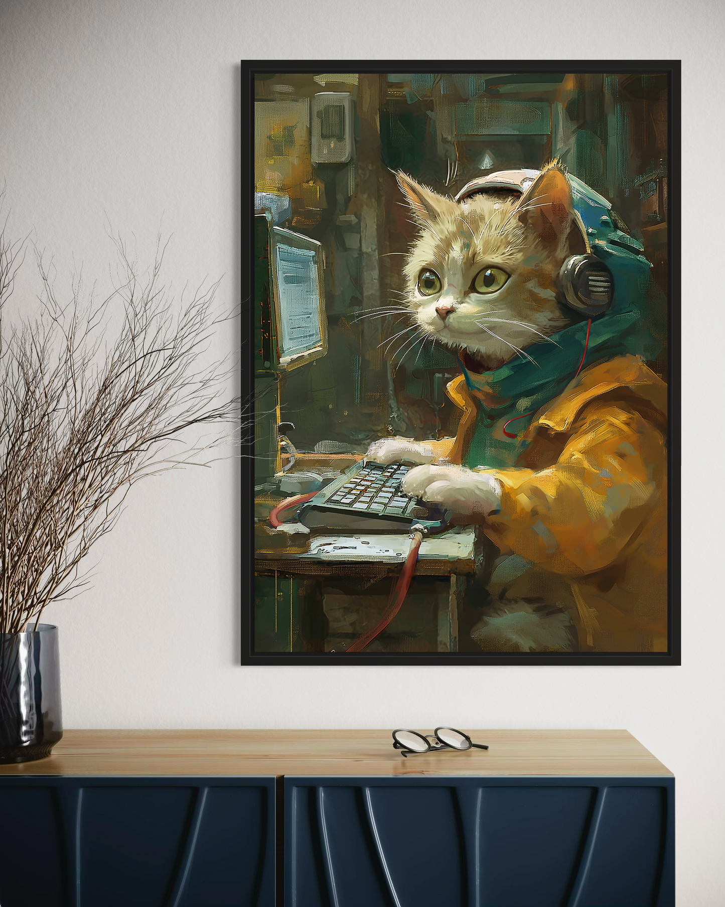 The Cat No.7 Poster