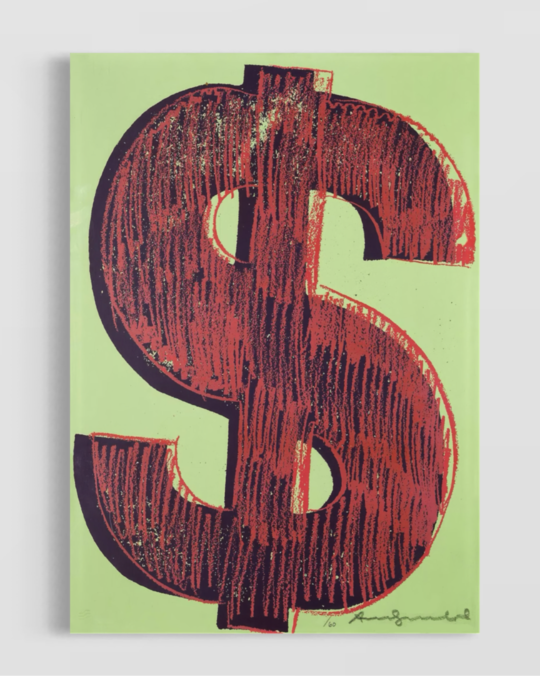 Andy Warhol Dollar Poster