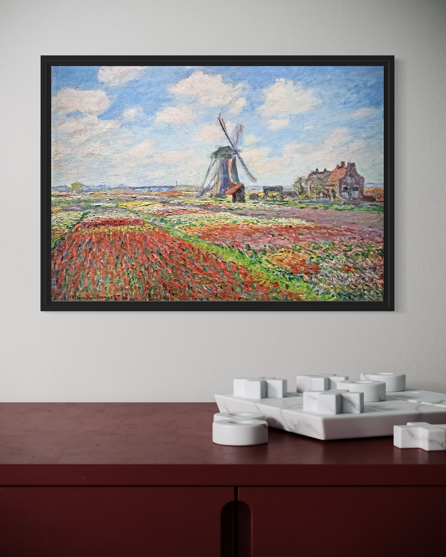 Claude Monet Yel Değirmeni Poster
