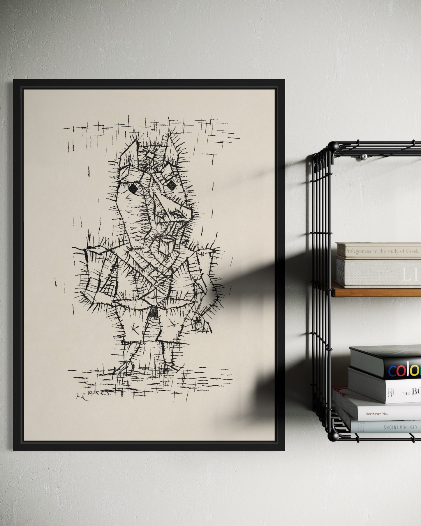 Dark Abstract No.14 Poster