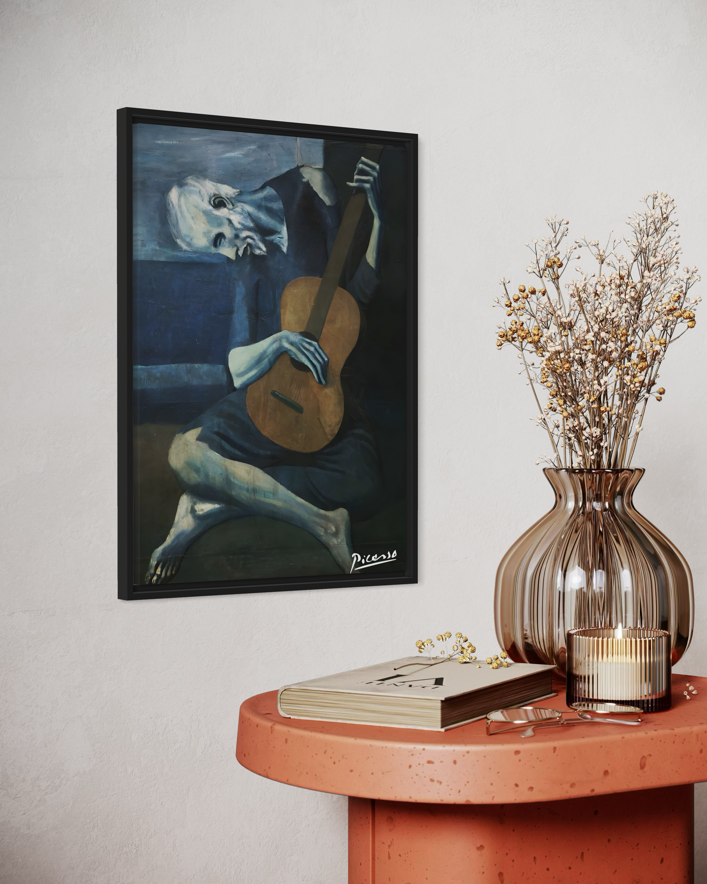 Picasso Yaşlı Gitarist Poster
