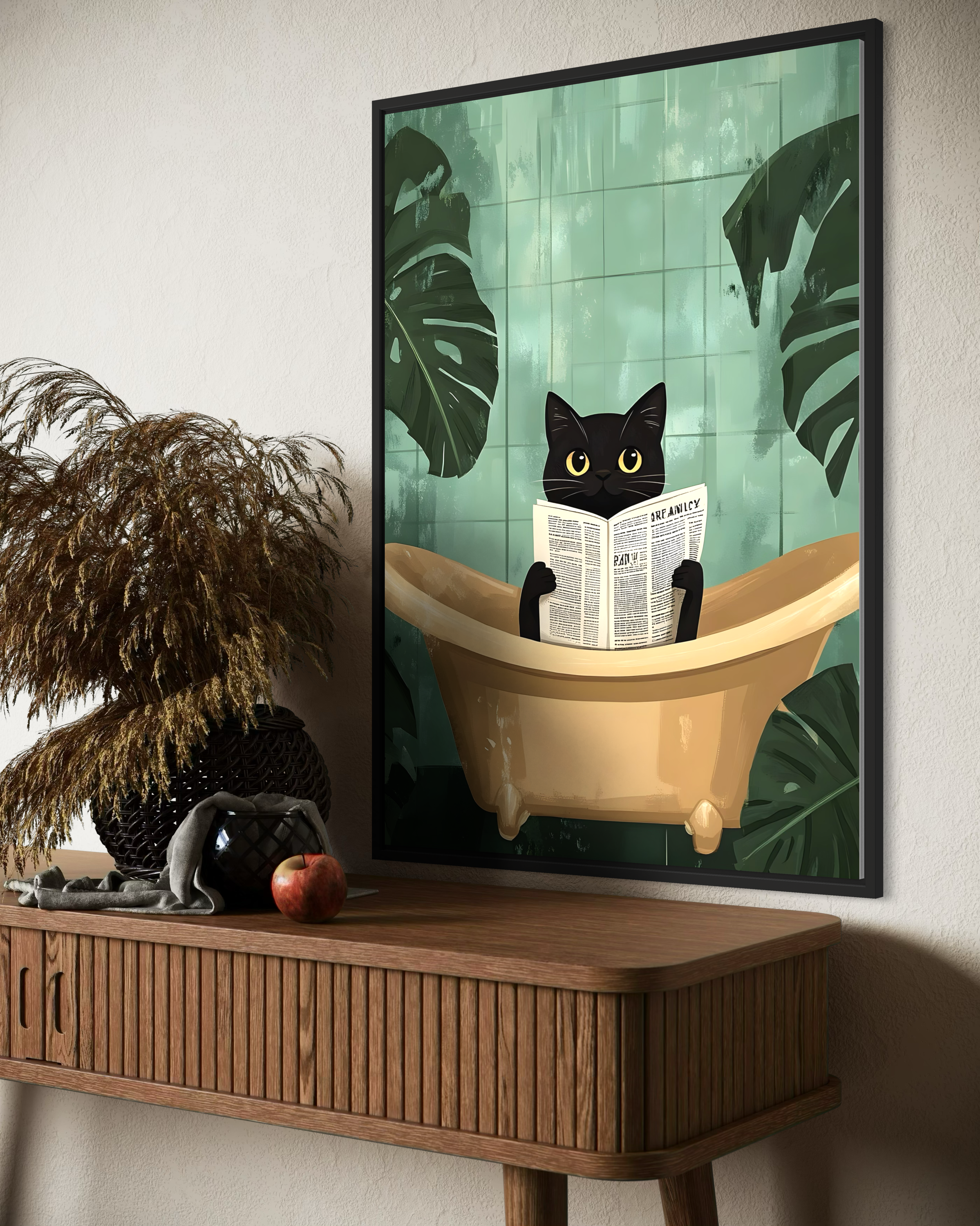 Black Cat No.4 Poster