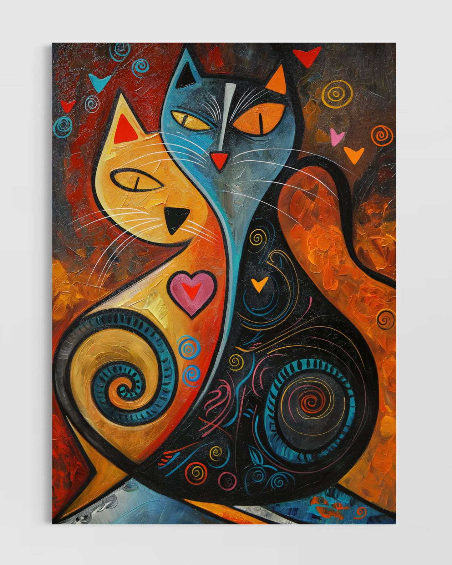 The Cat No.9 Poster