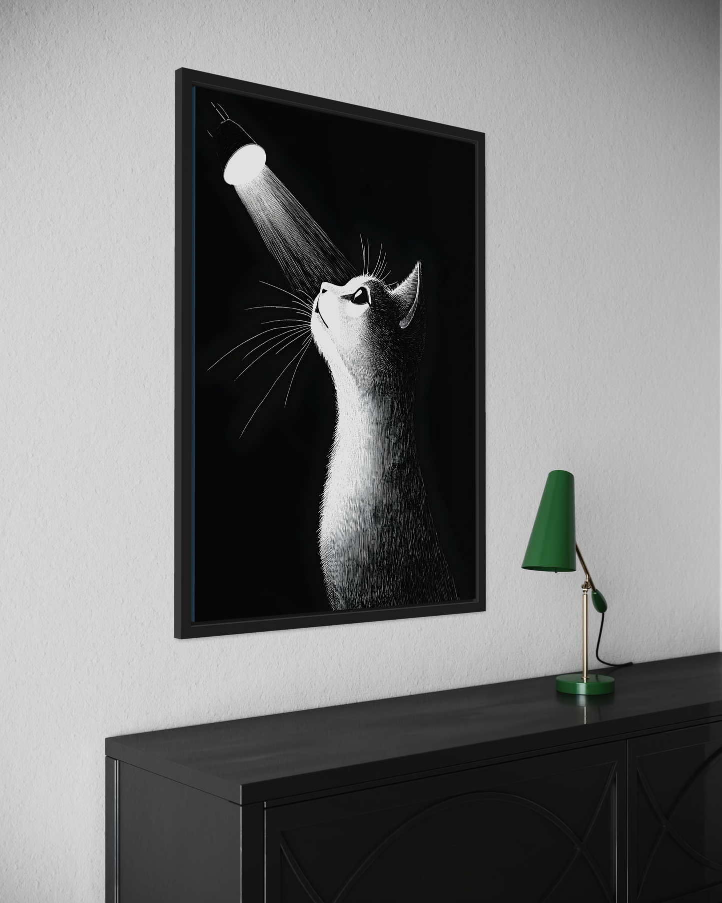 Black Cat Poster