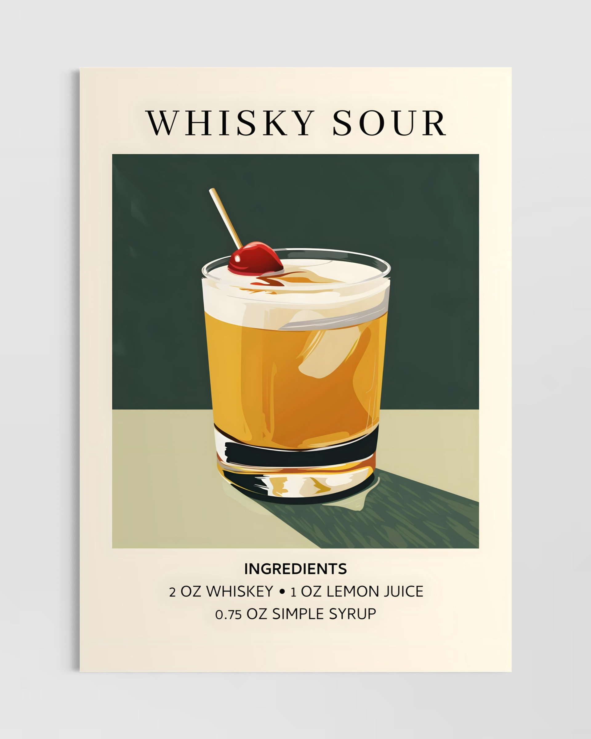 Whisky Sour Poster