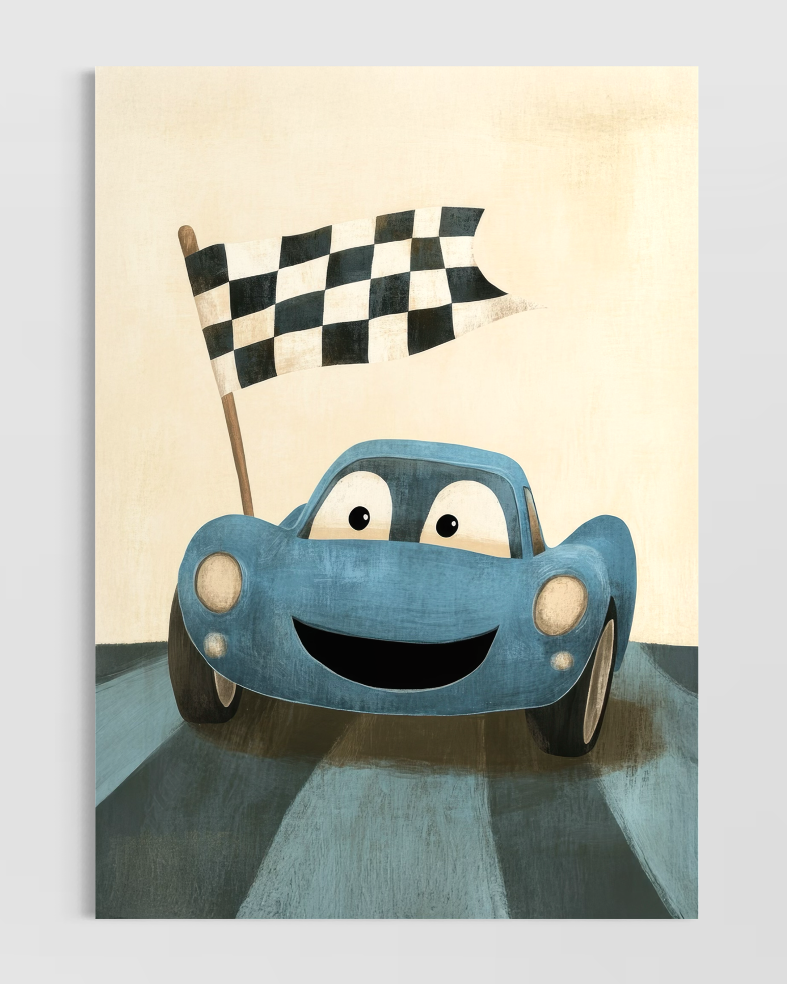 Şimşek McQueen Poster