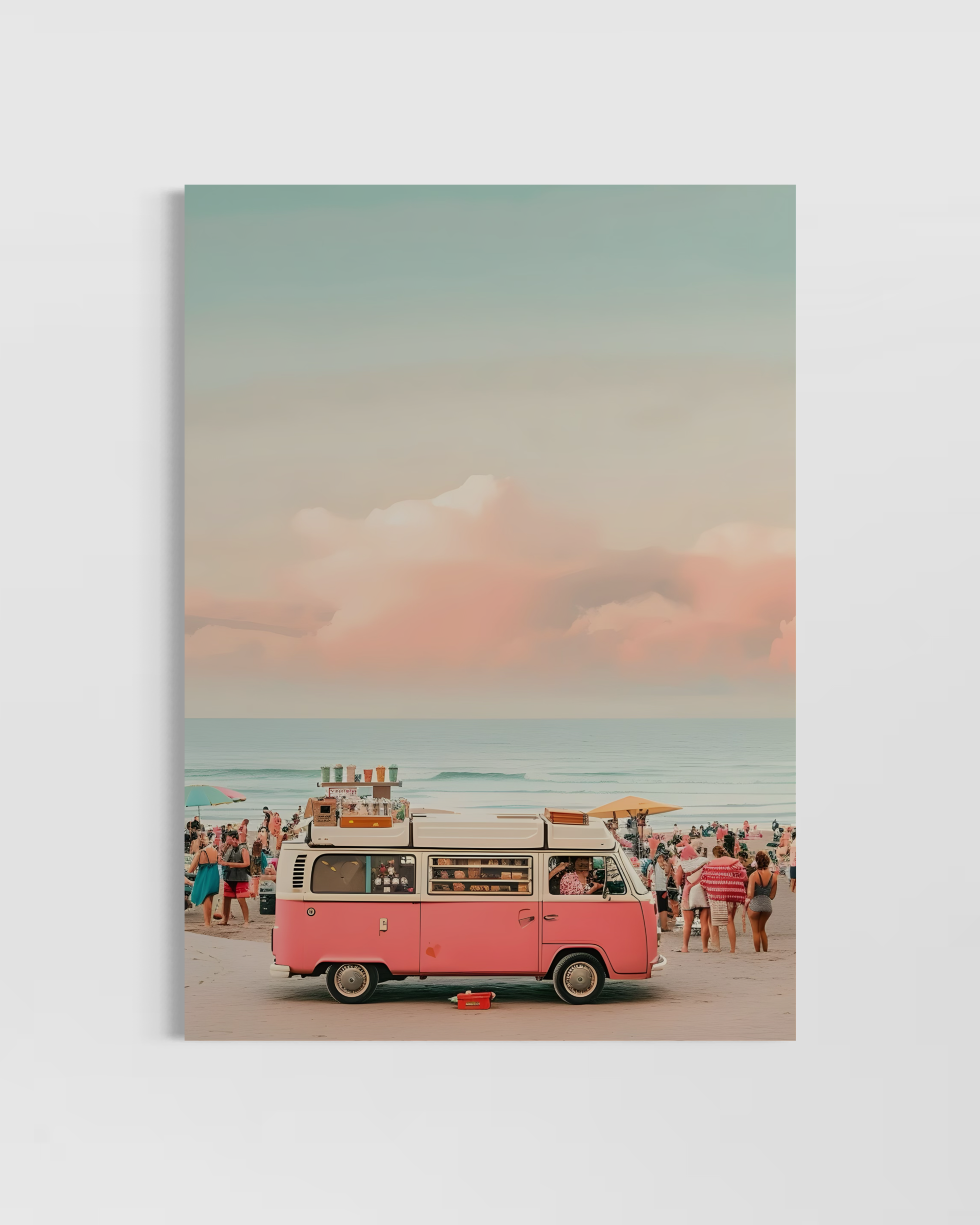 Sahil ve Plaj 2'li Poster Seti