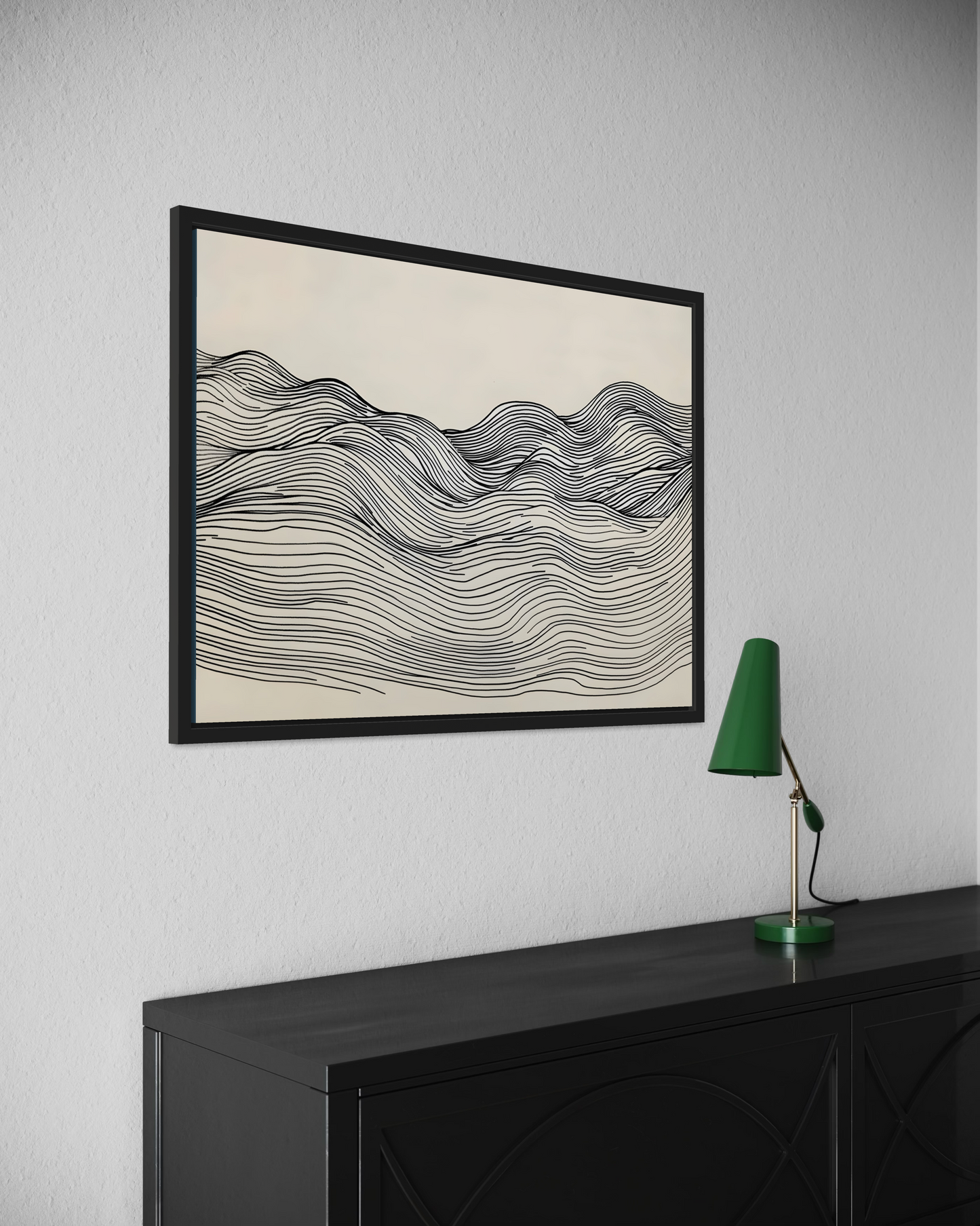 Dark Modern No.10 Poster
