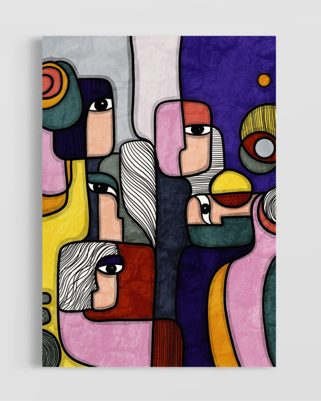 Picasso Woman Style No.2 Poster