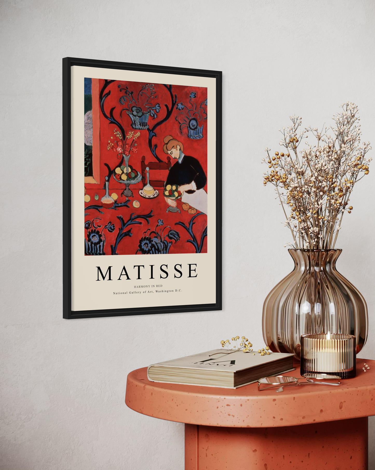 Matisse Harmony in Red Poster