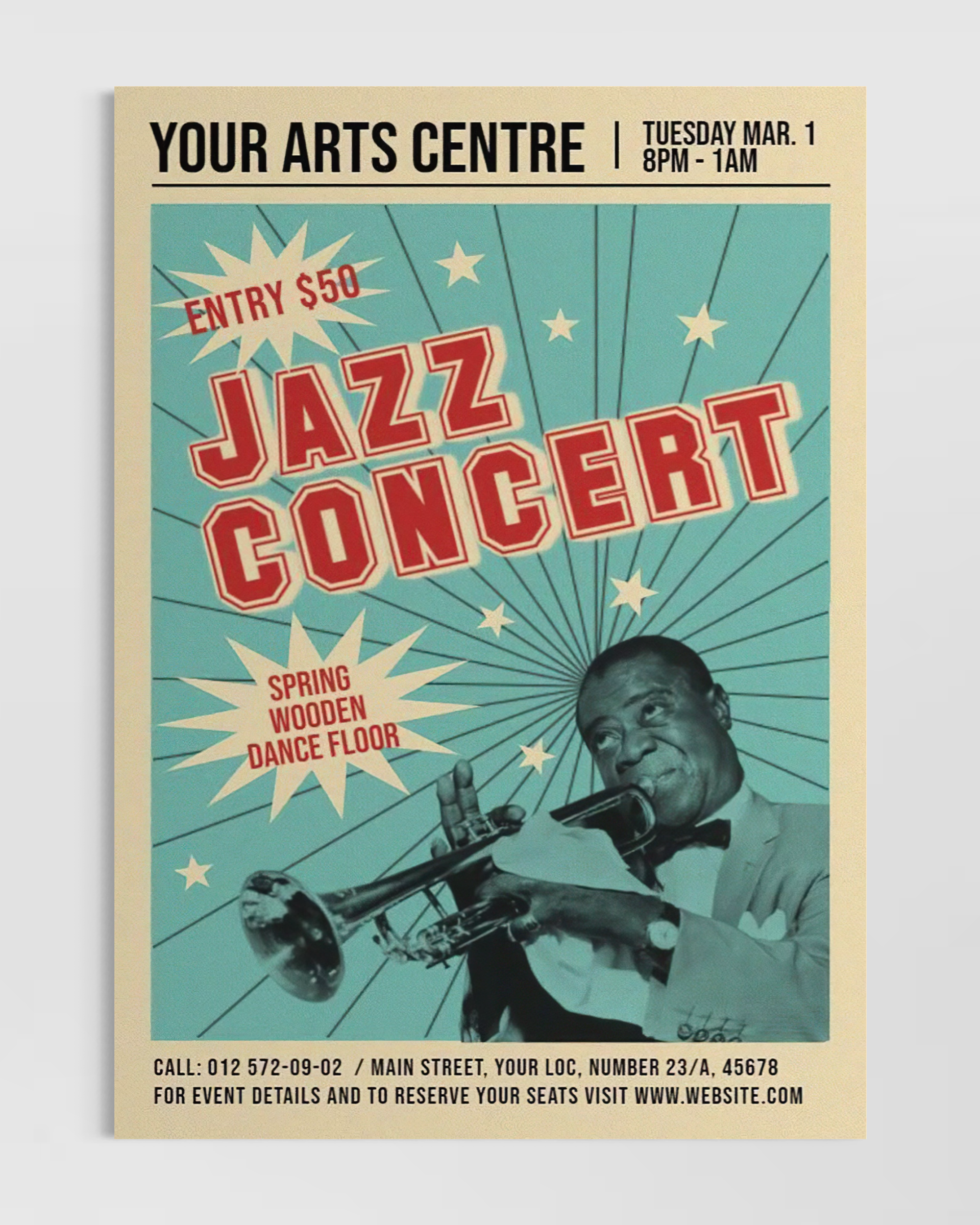 Jazz Concert Poster