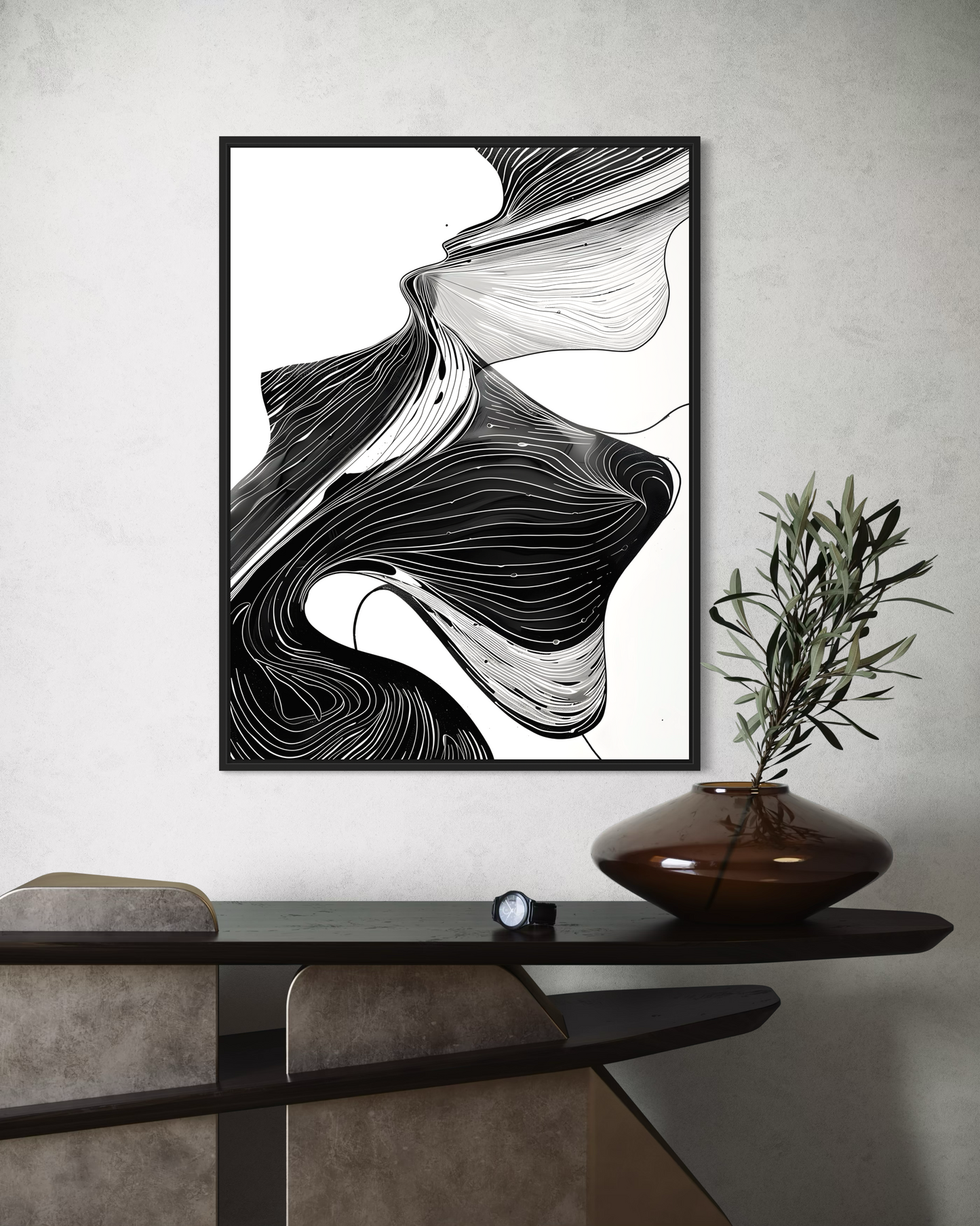 Dark Modern Poster