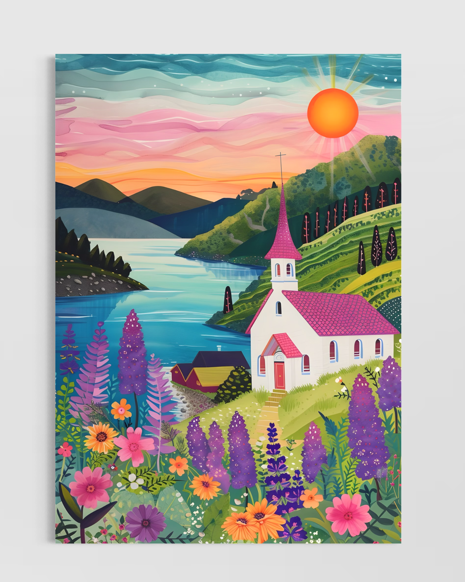 Doğa ve Yeşillik Poster