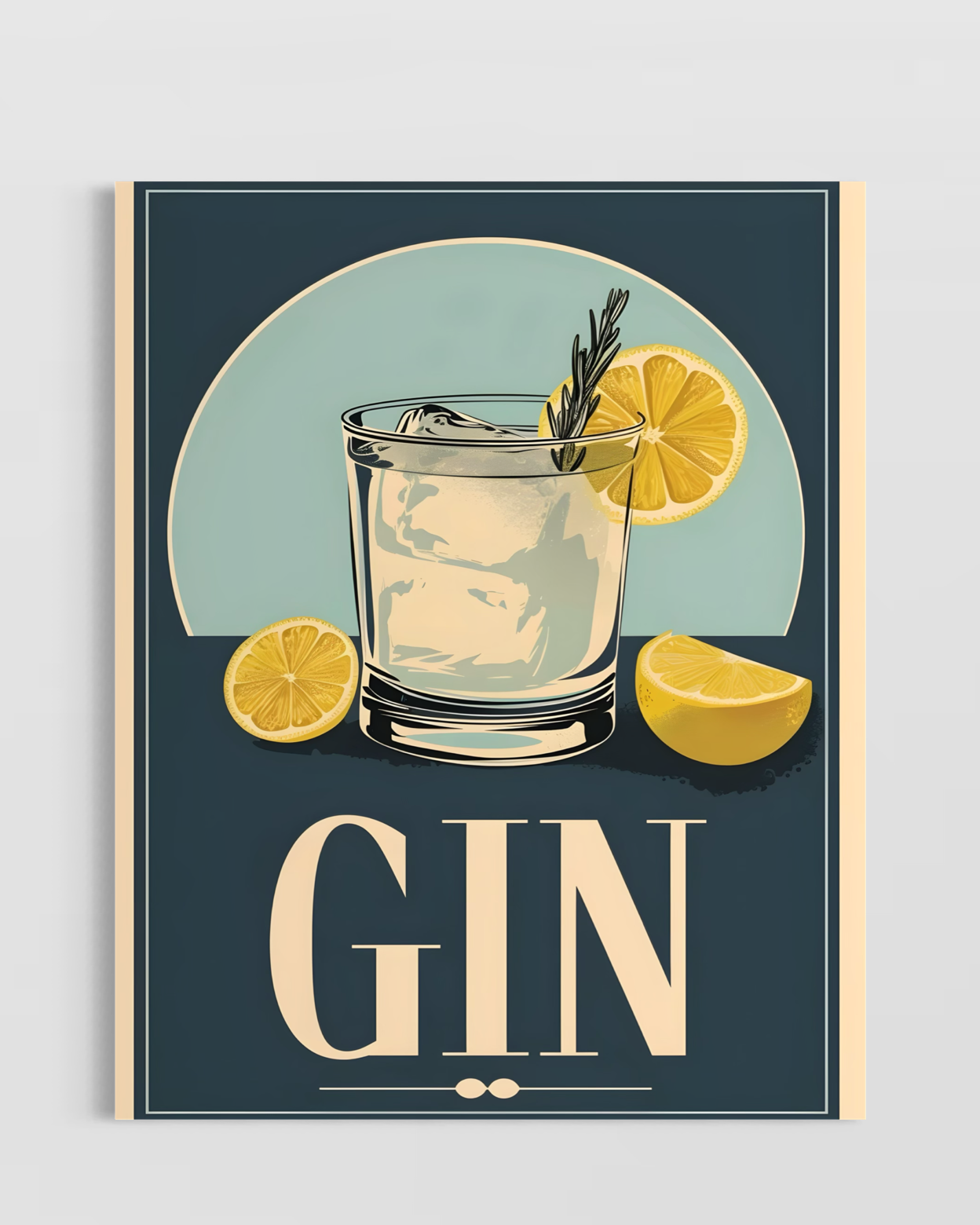 Gin Poster