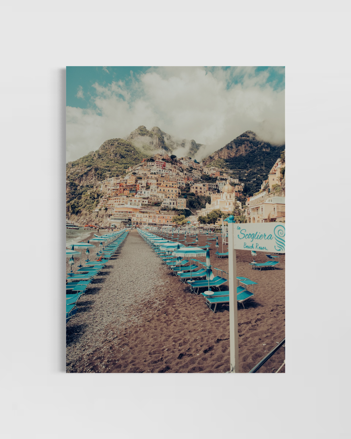 Positano Beach No.2 Poster