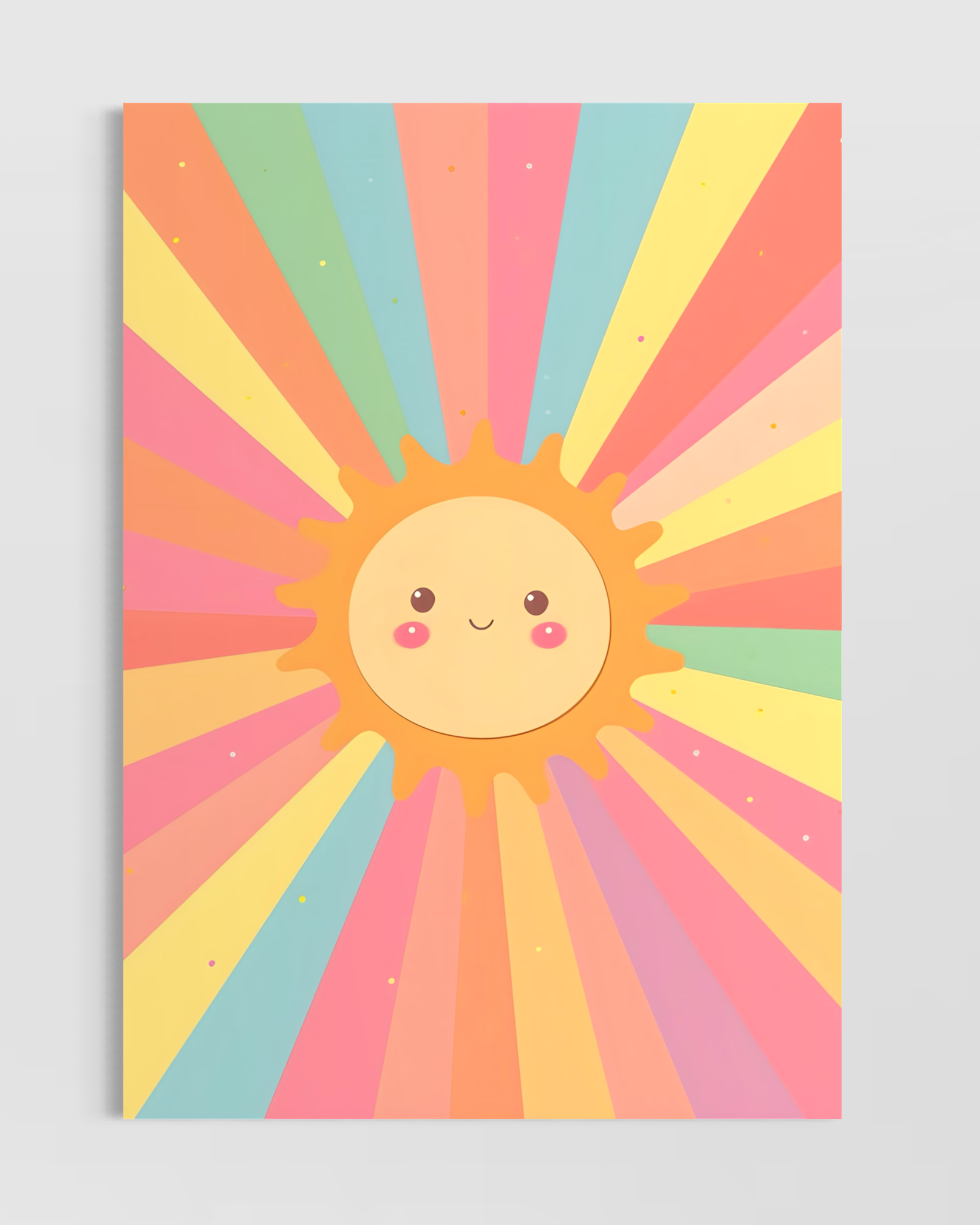 Gülümseyen Güneş Poster