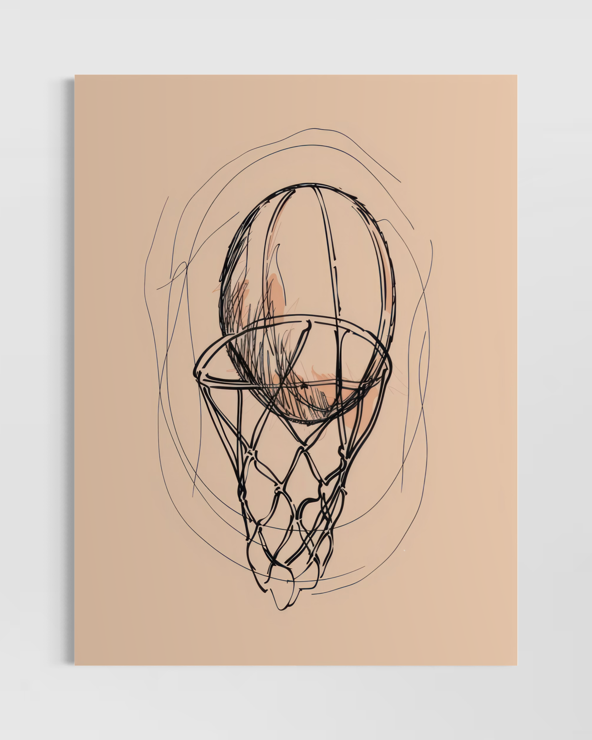 Basketbol Potası Poster