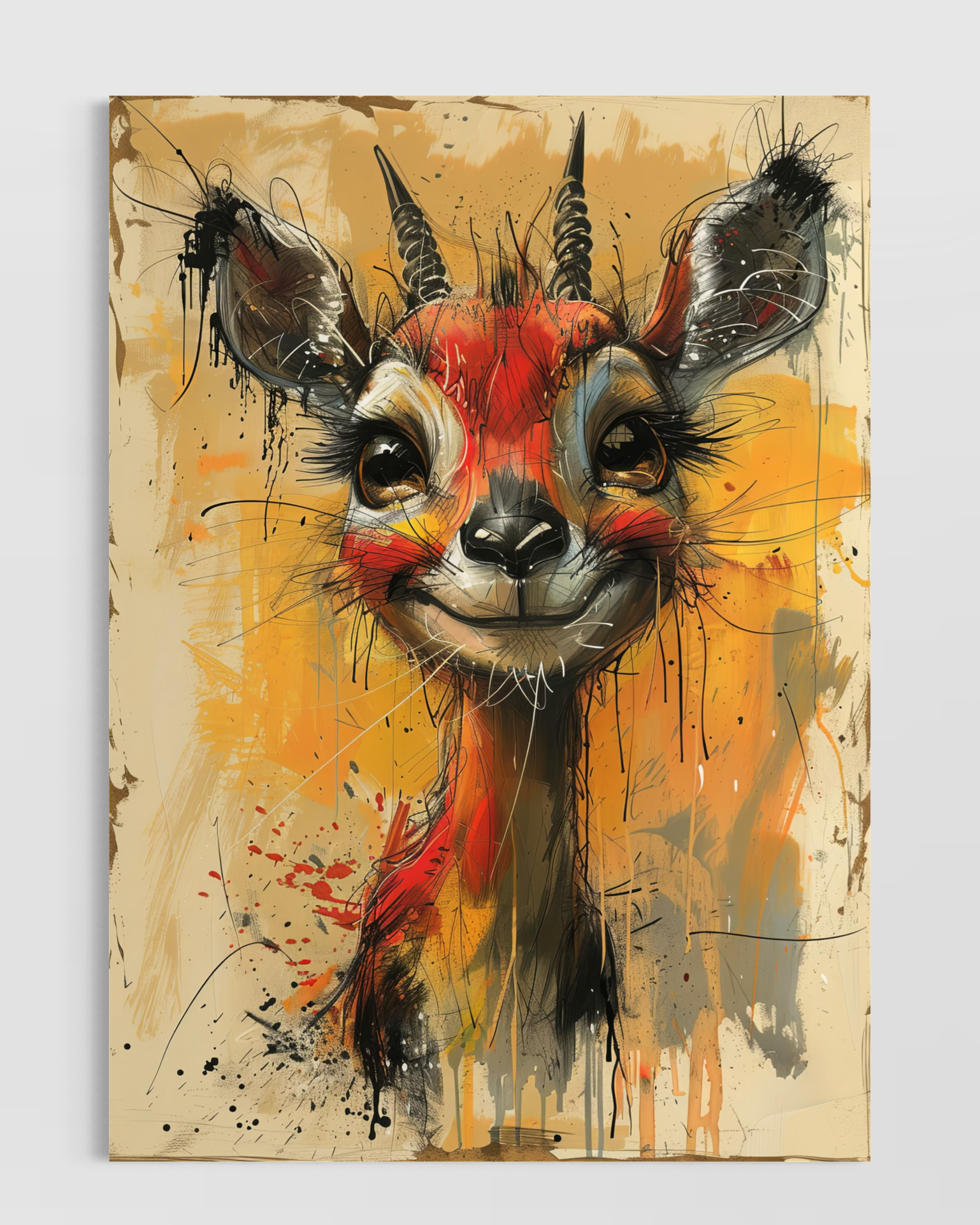 Baby Deer Poster