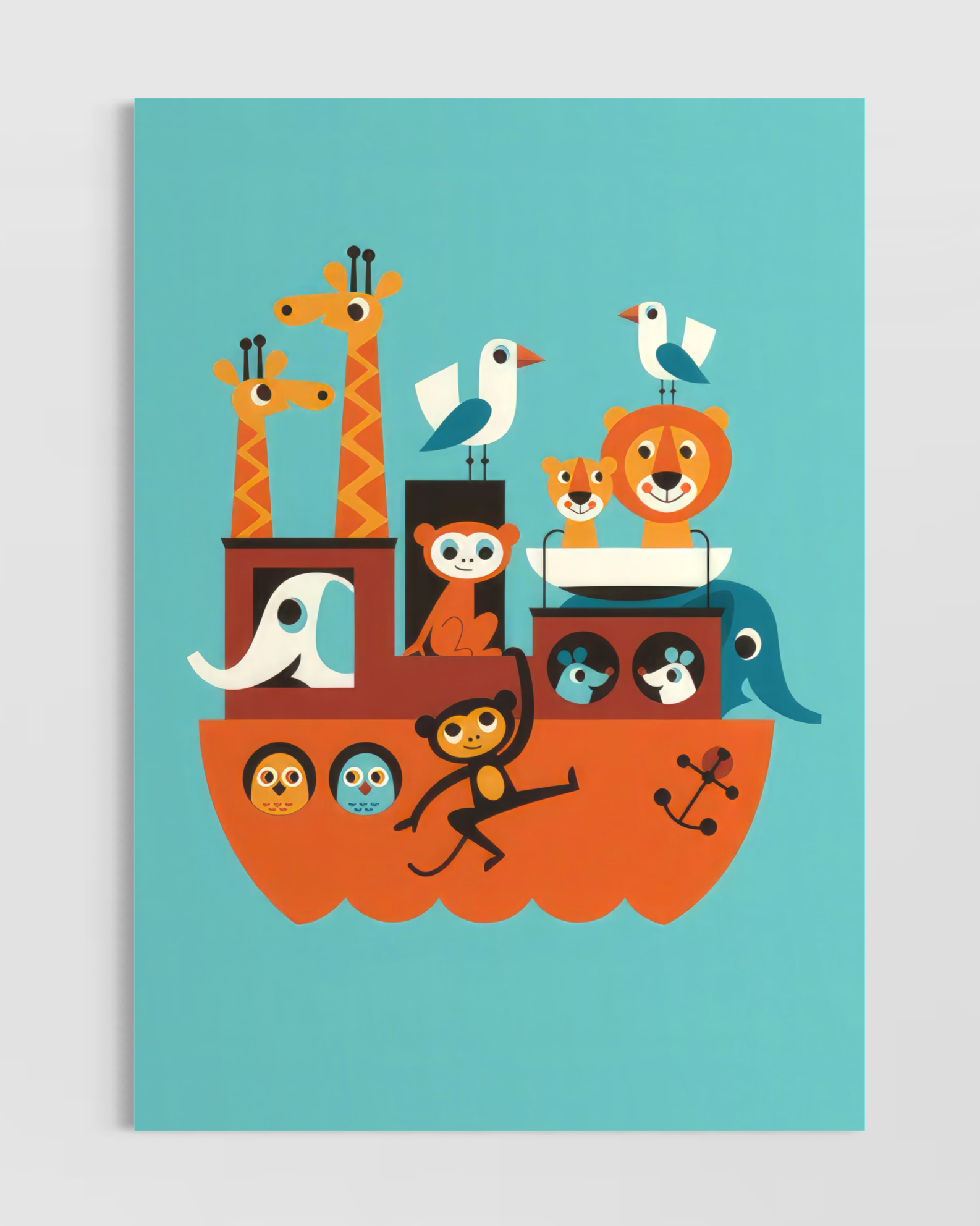 Gemideki Hayvanlar Poster