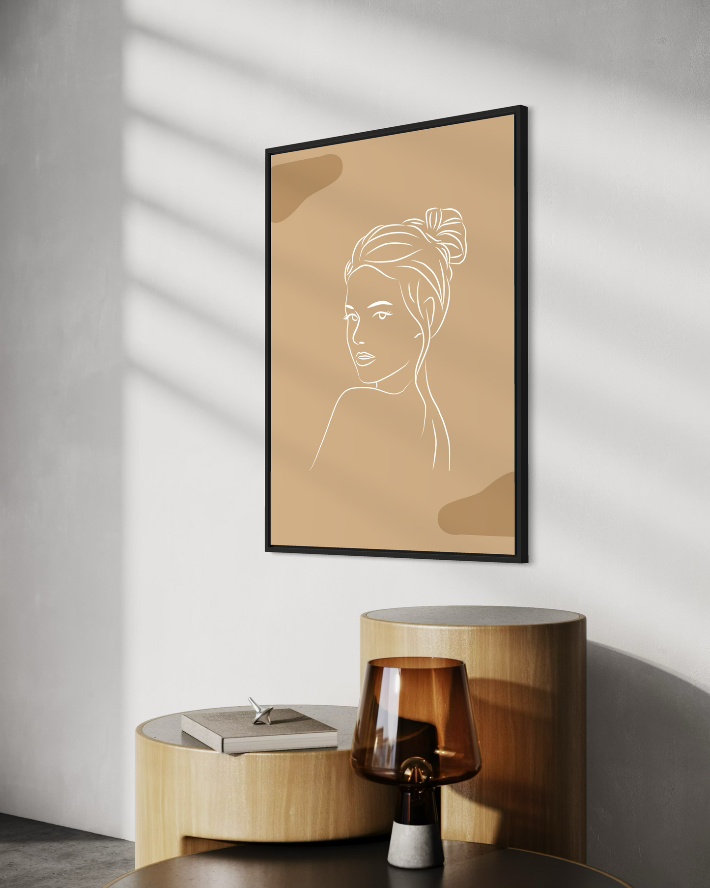 Minimalist Kadın No.9 Poster