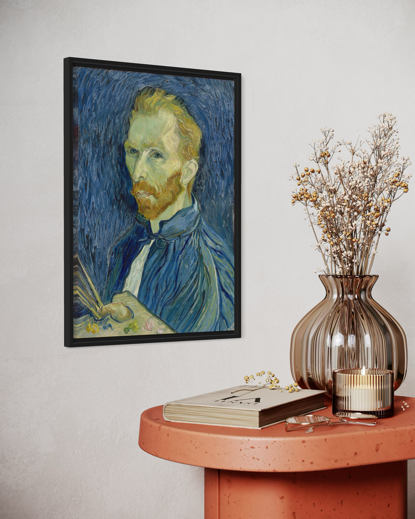 Van Gogh Otoportre Poster