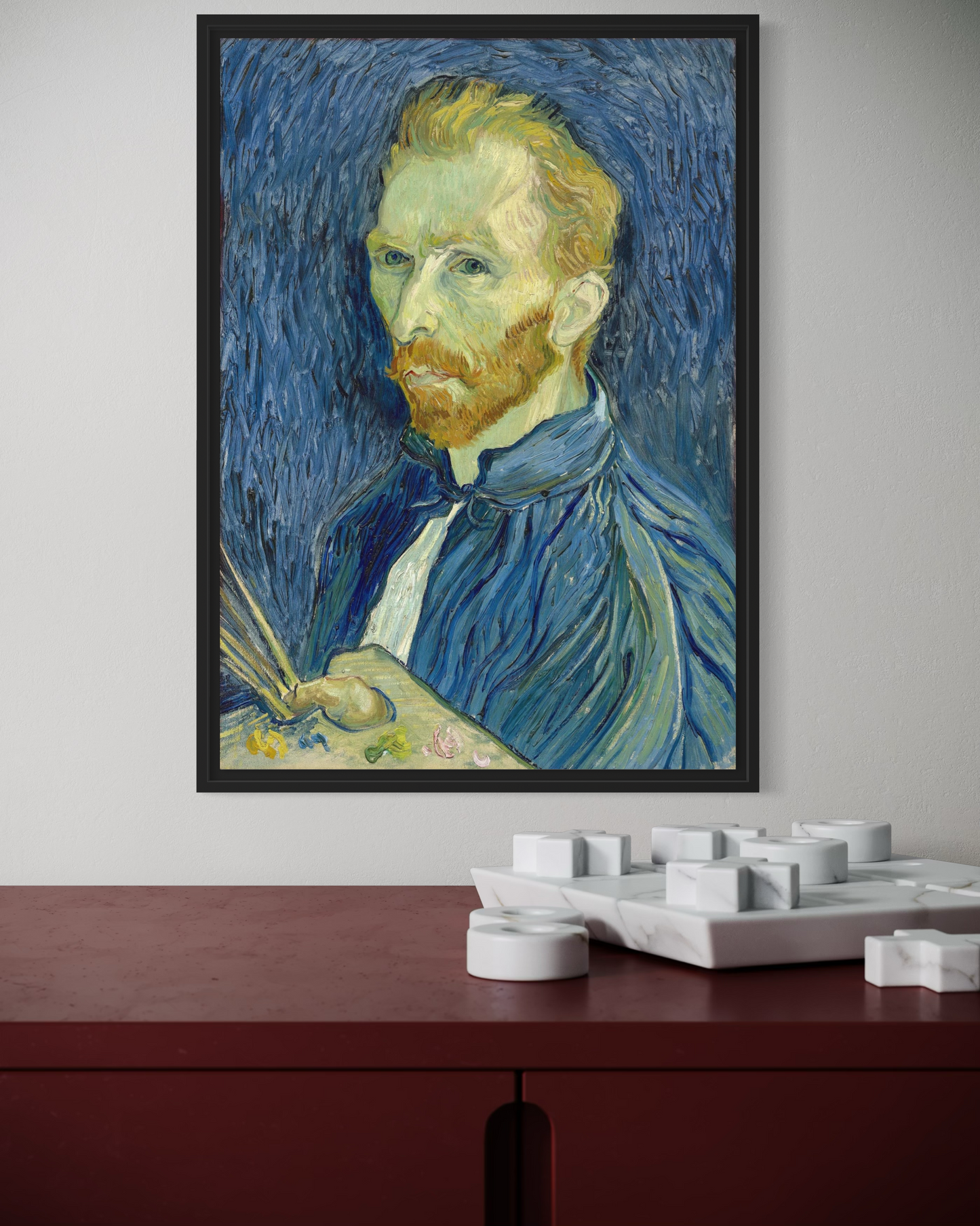 Van Gogh Otoportre Poster