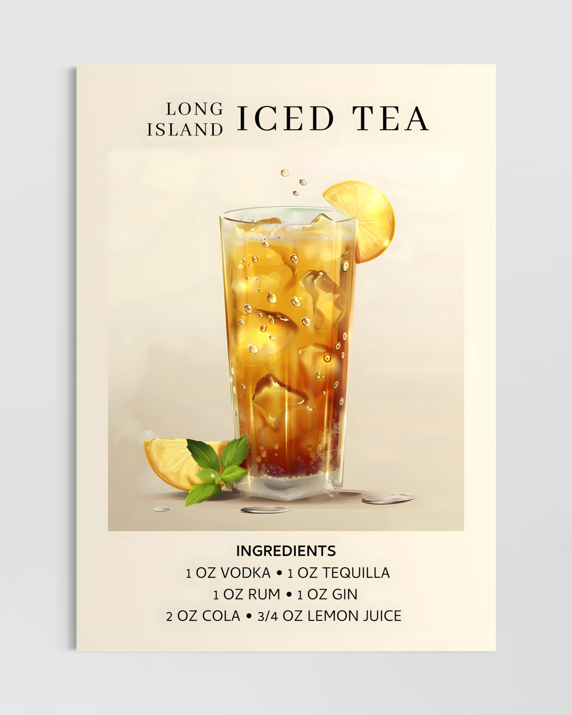 Long Island Iced Tea Poster