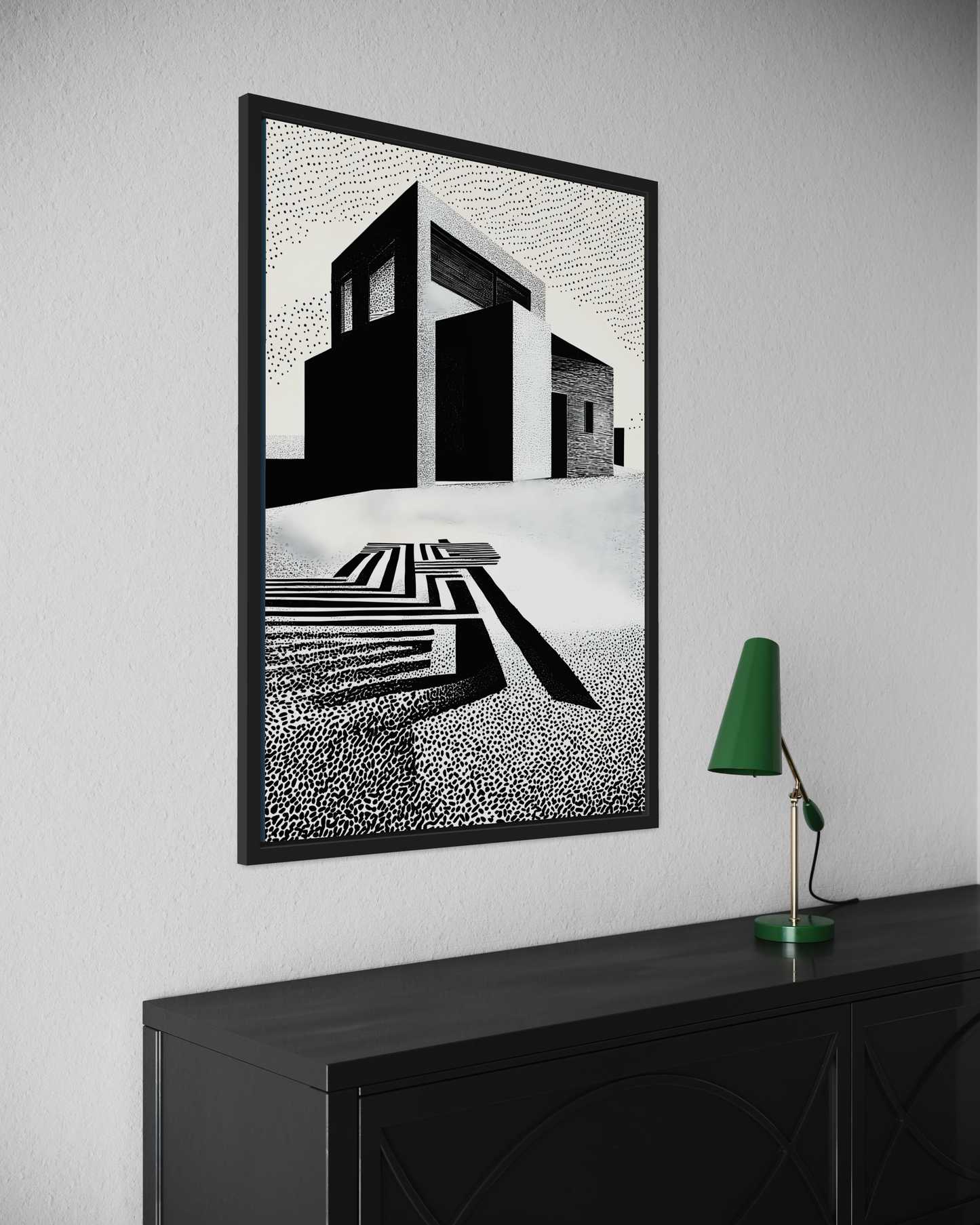 Dark Modern No.13 Poster