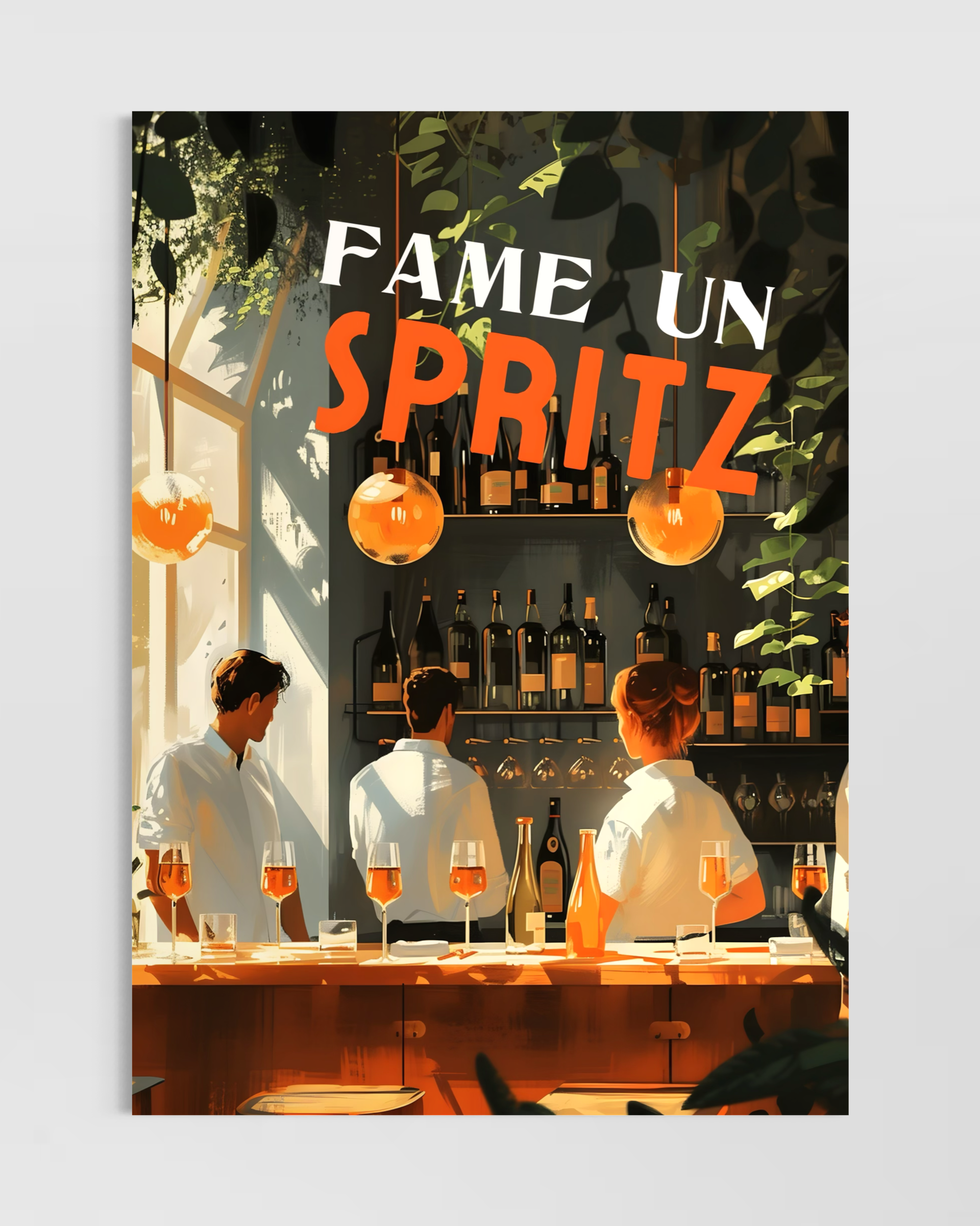 Fame Un Spritz Poster
