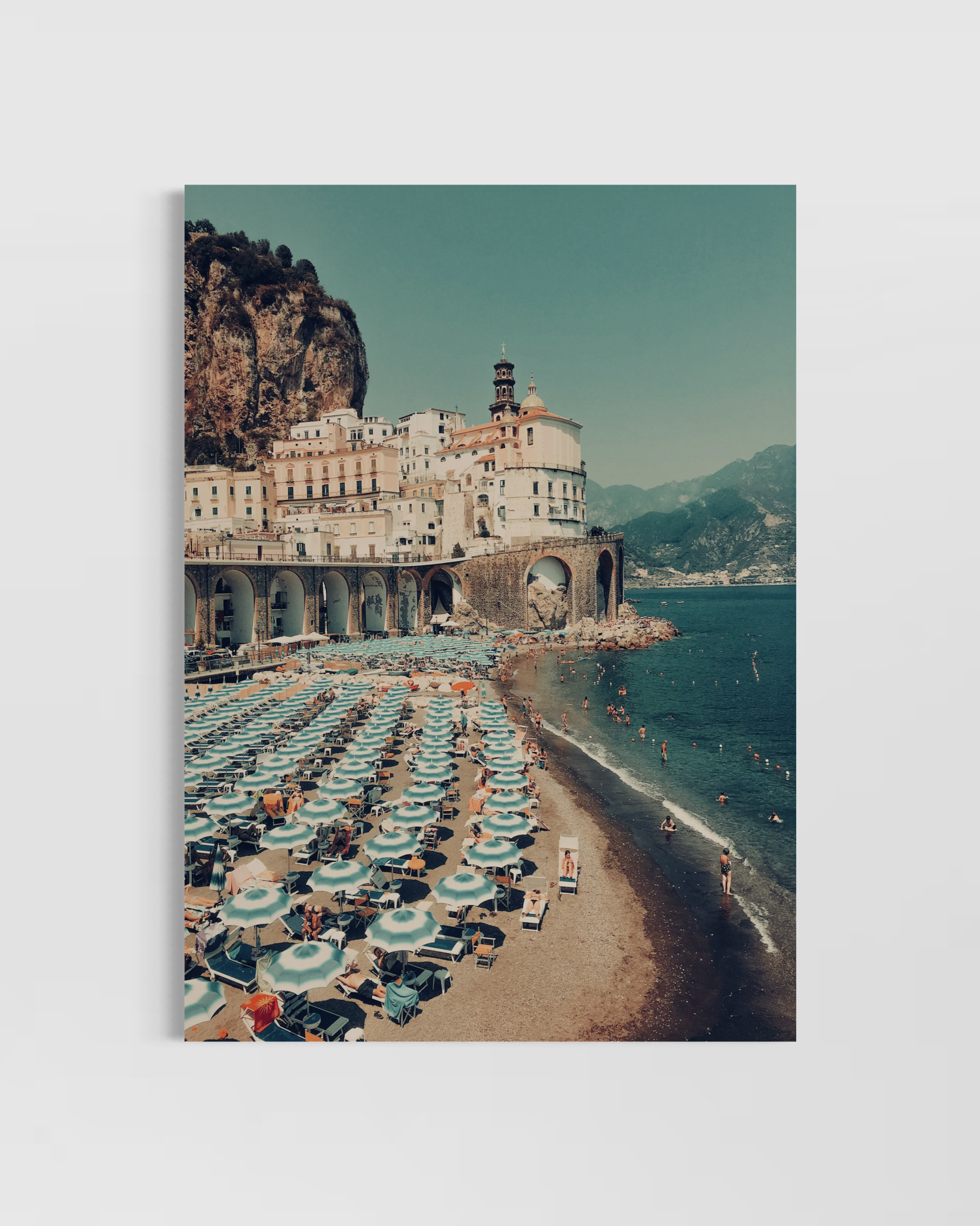 Beach of Atrani Poster