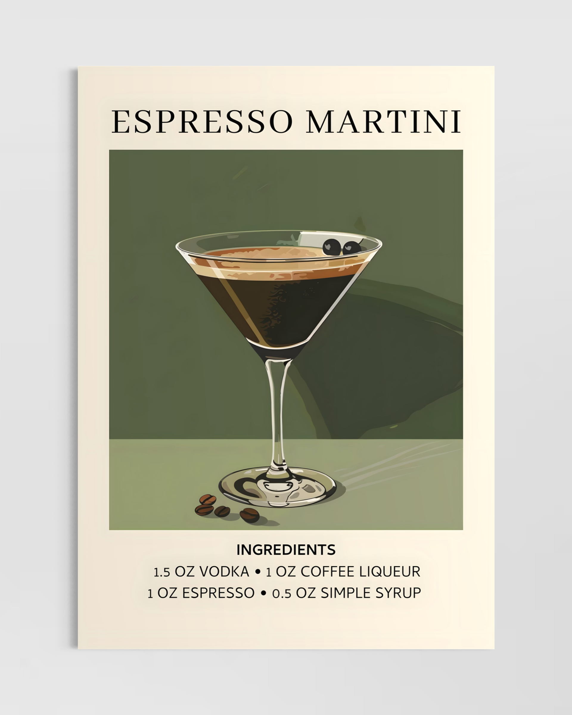 Espresso Martini Poster